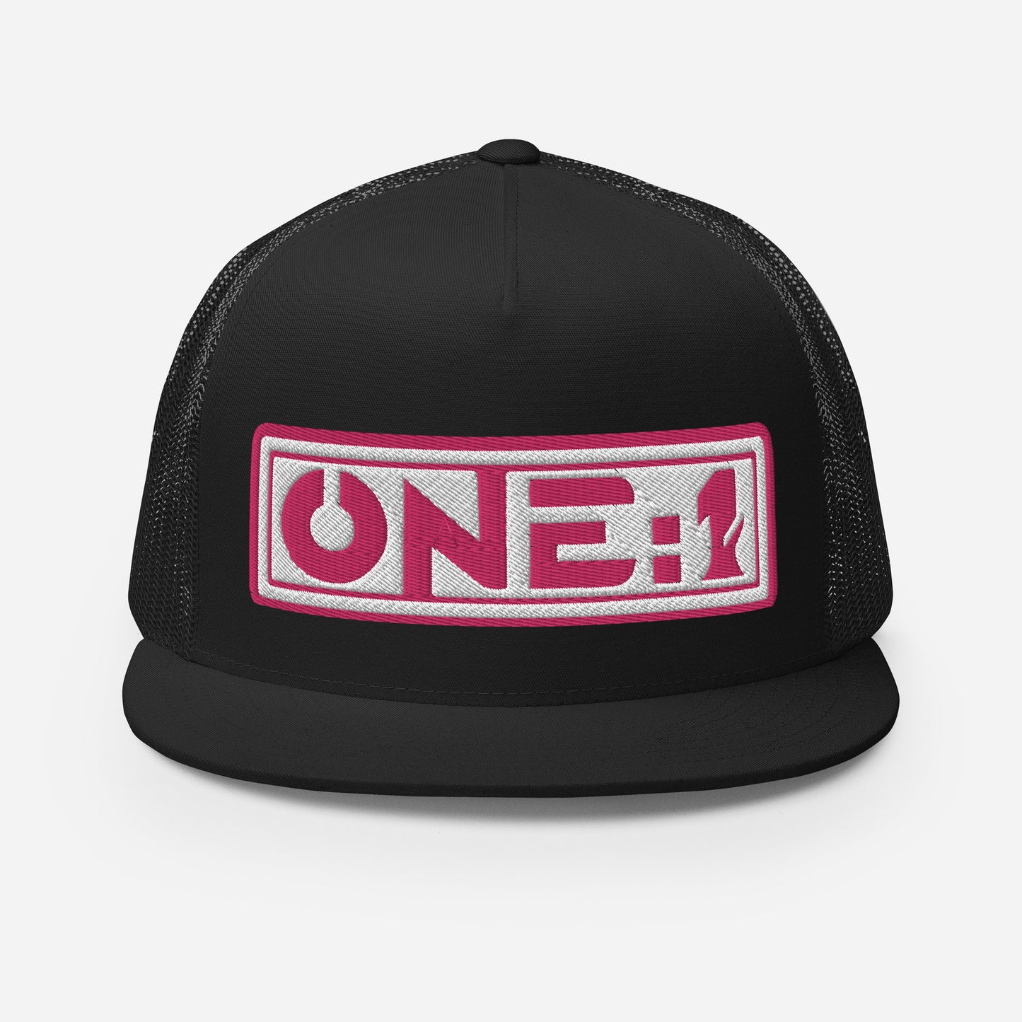 One:1 pink snapback Cap