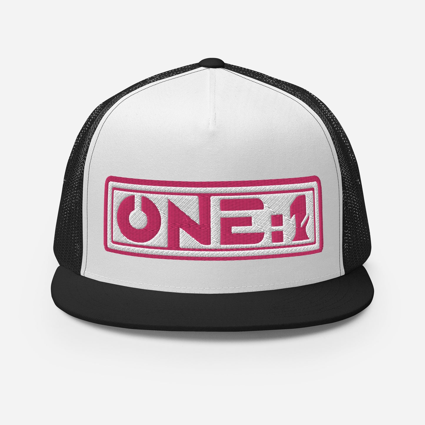 One:1 pink snapback Cap