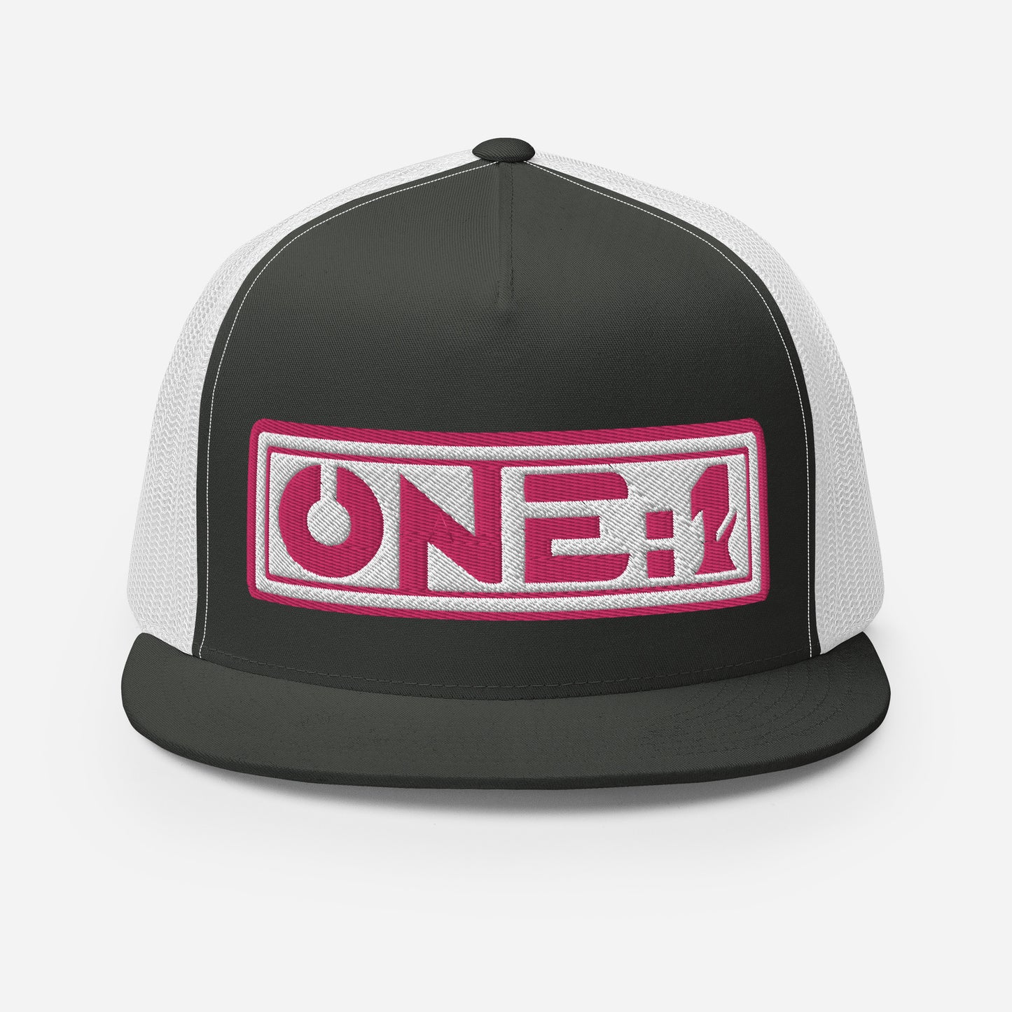 One:1 pink snapback Cap