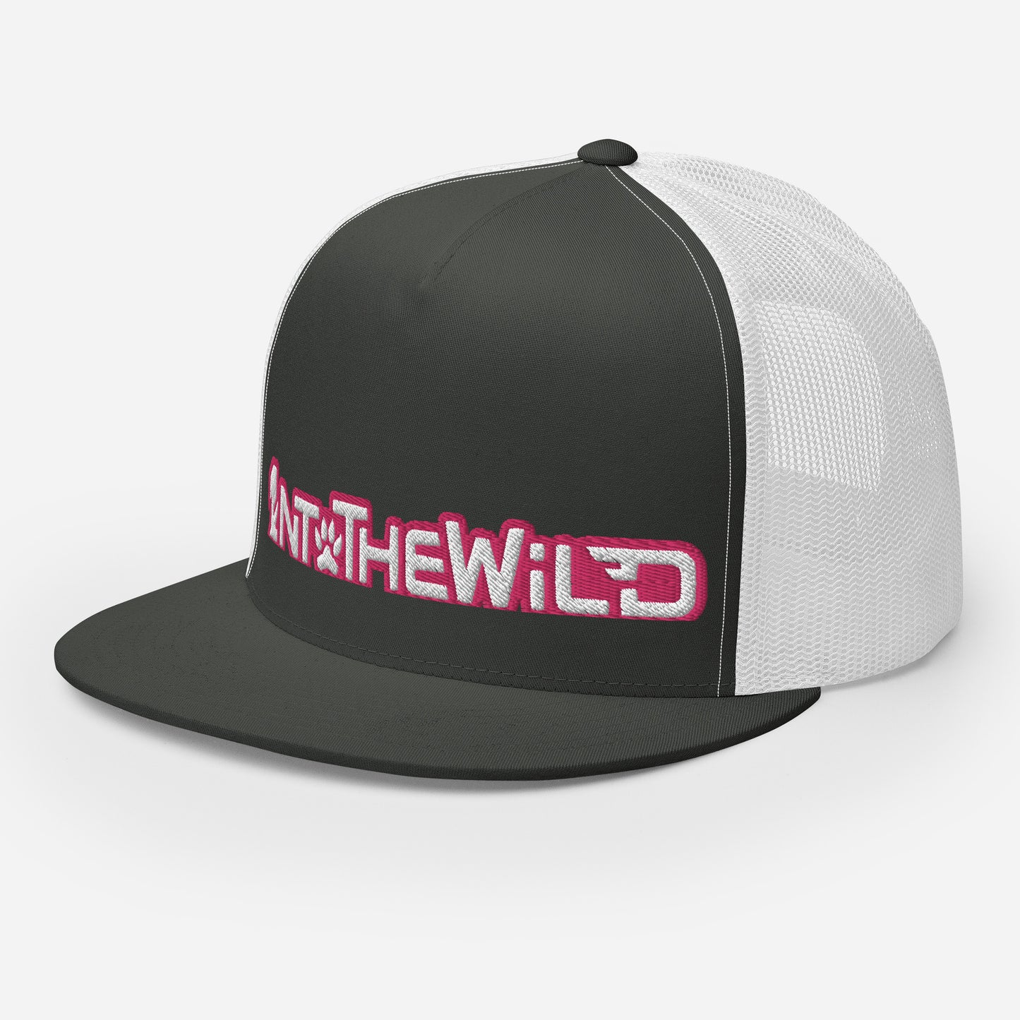 1ntothewild pink snapback Cap