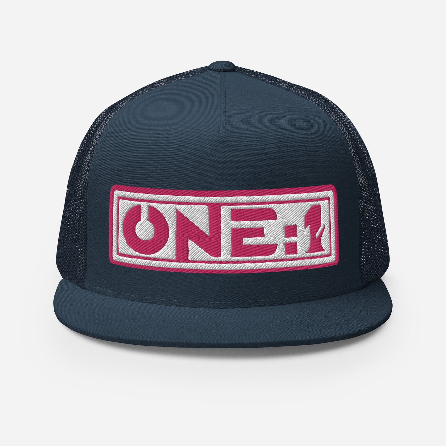 One:1 pink snapback Cap