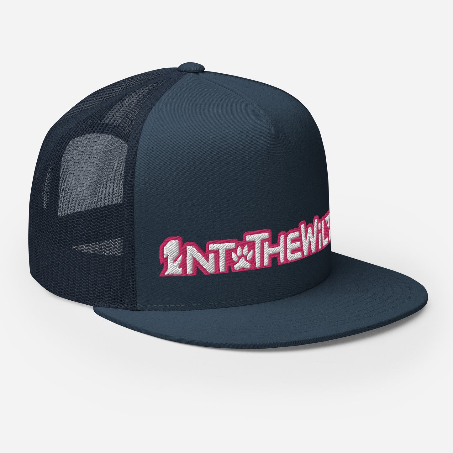 1ntothewild pink snapback Cap