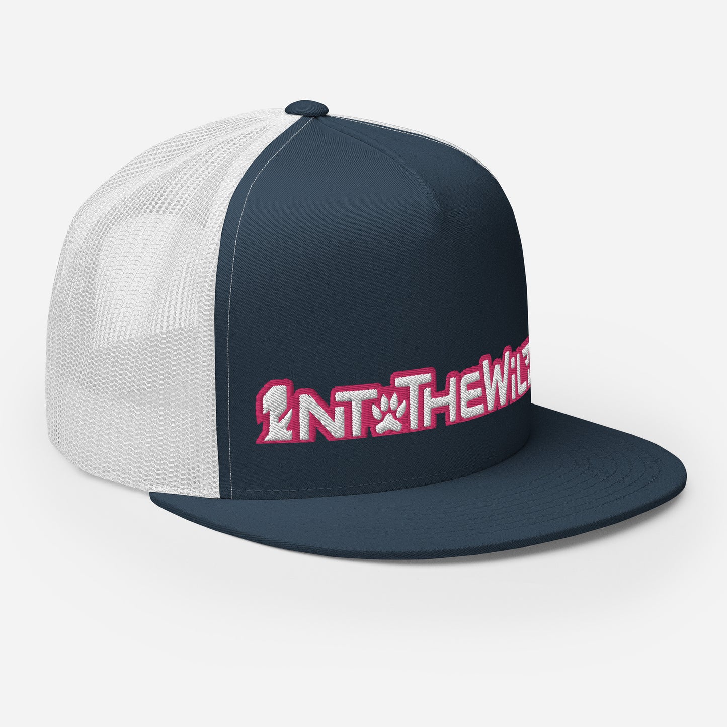 1ntothewild pink snapback Cap