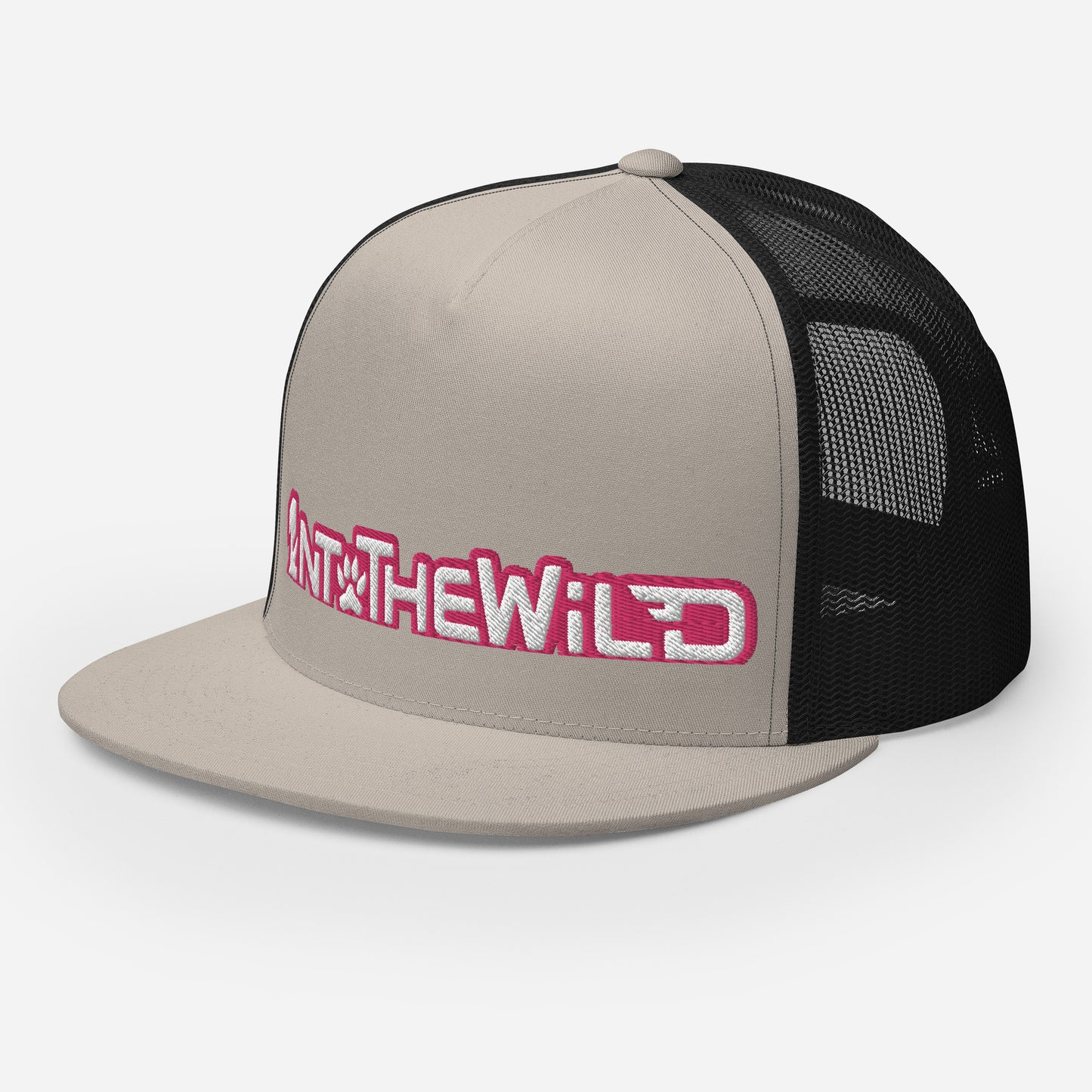 1ntothewild pink snapback Cap