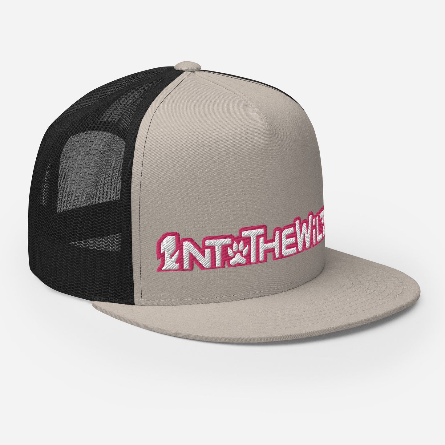 1ntothewild pink snapback Cap