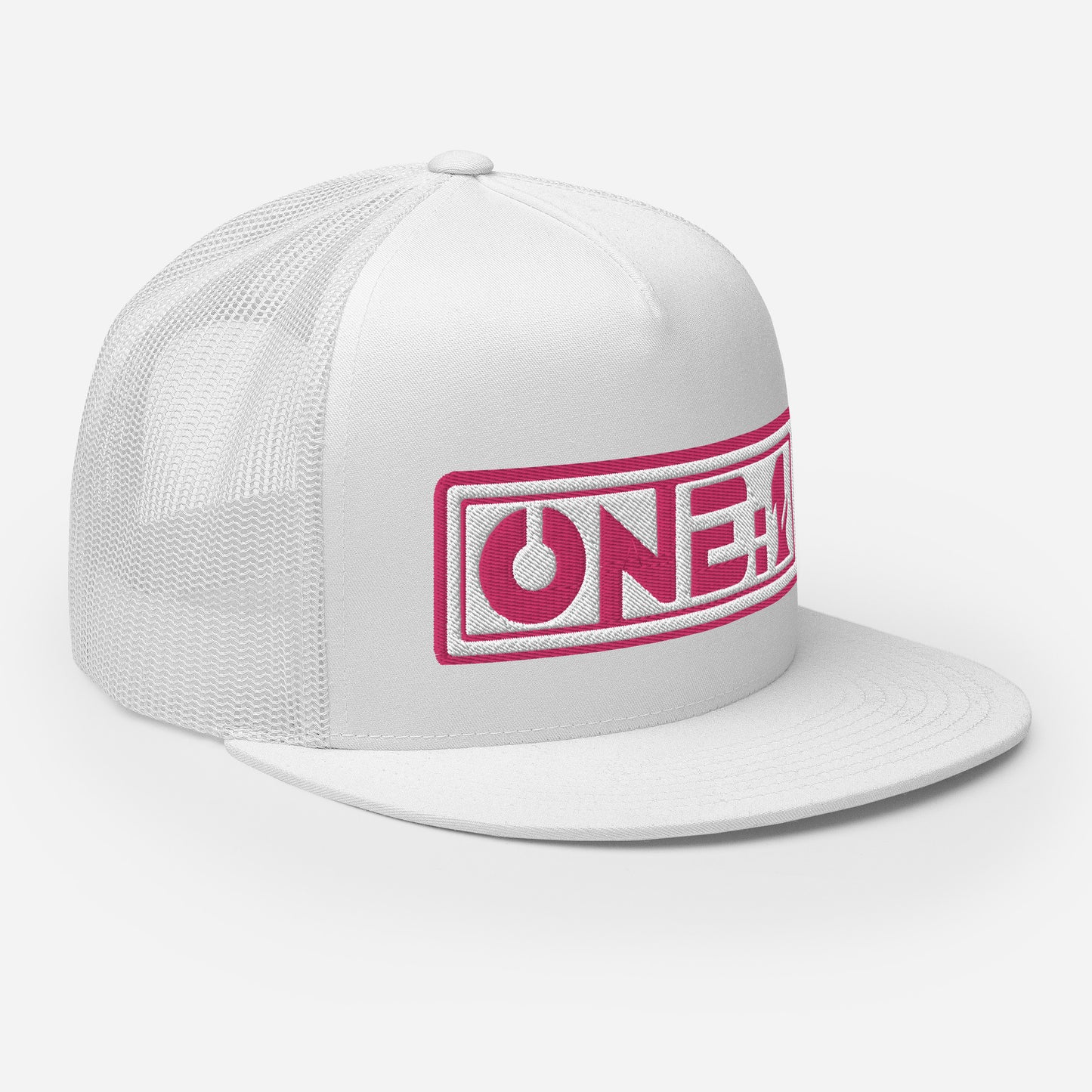 One:1 pink snapback Cap