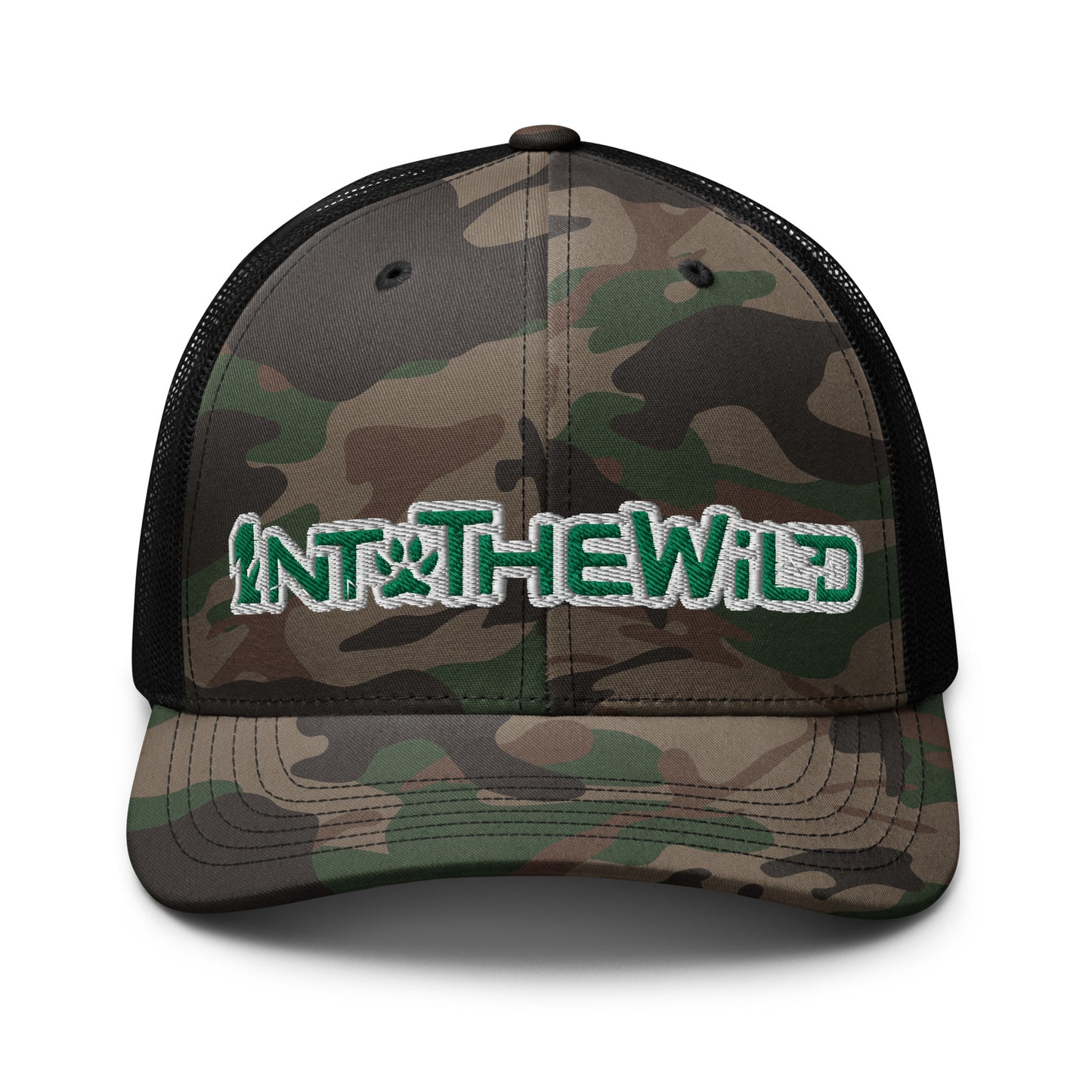 1ntothewild Camouflage trucker cap