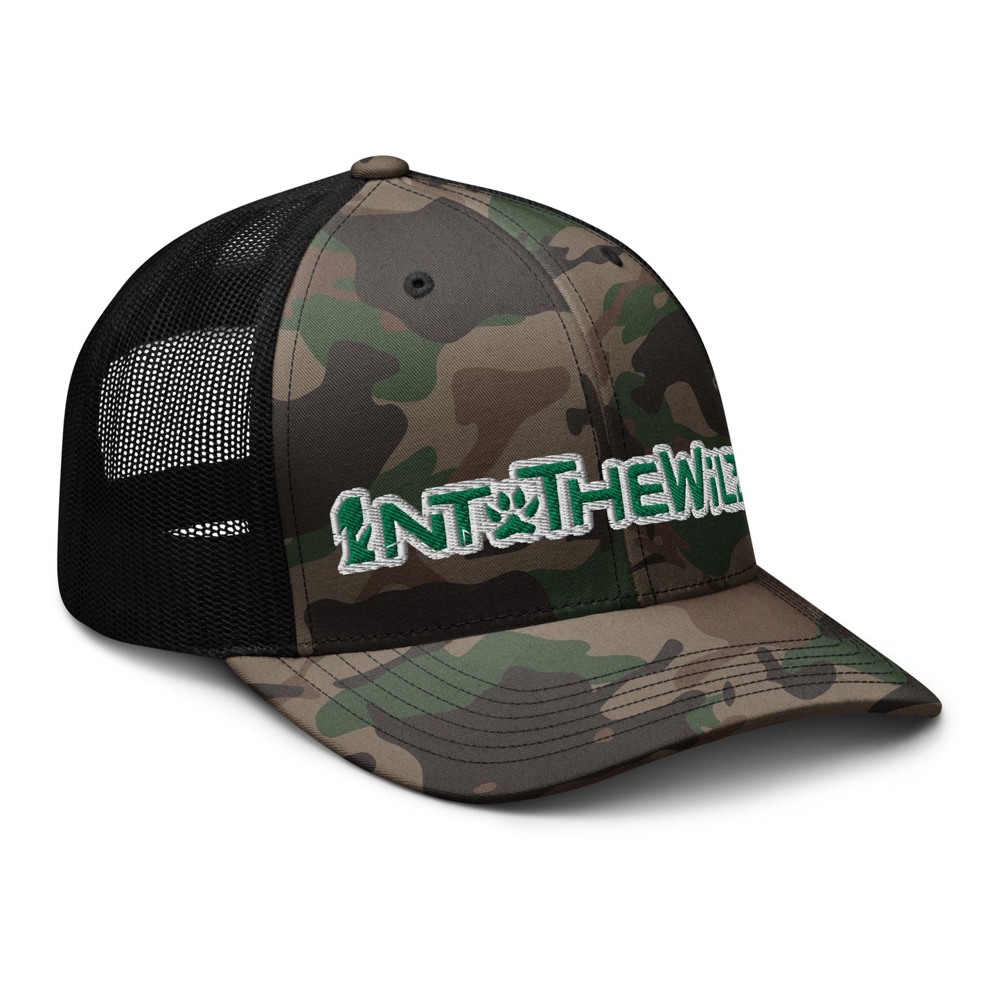 1ntothewild Camouflage trucker cap