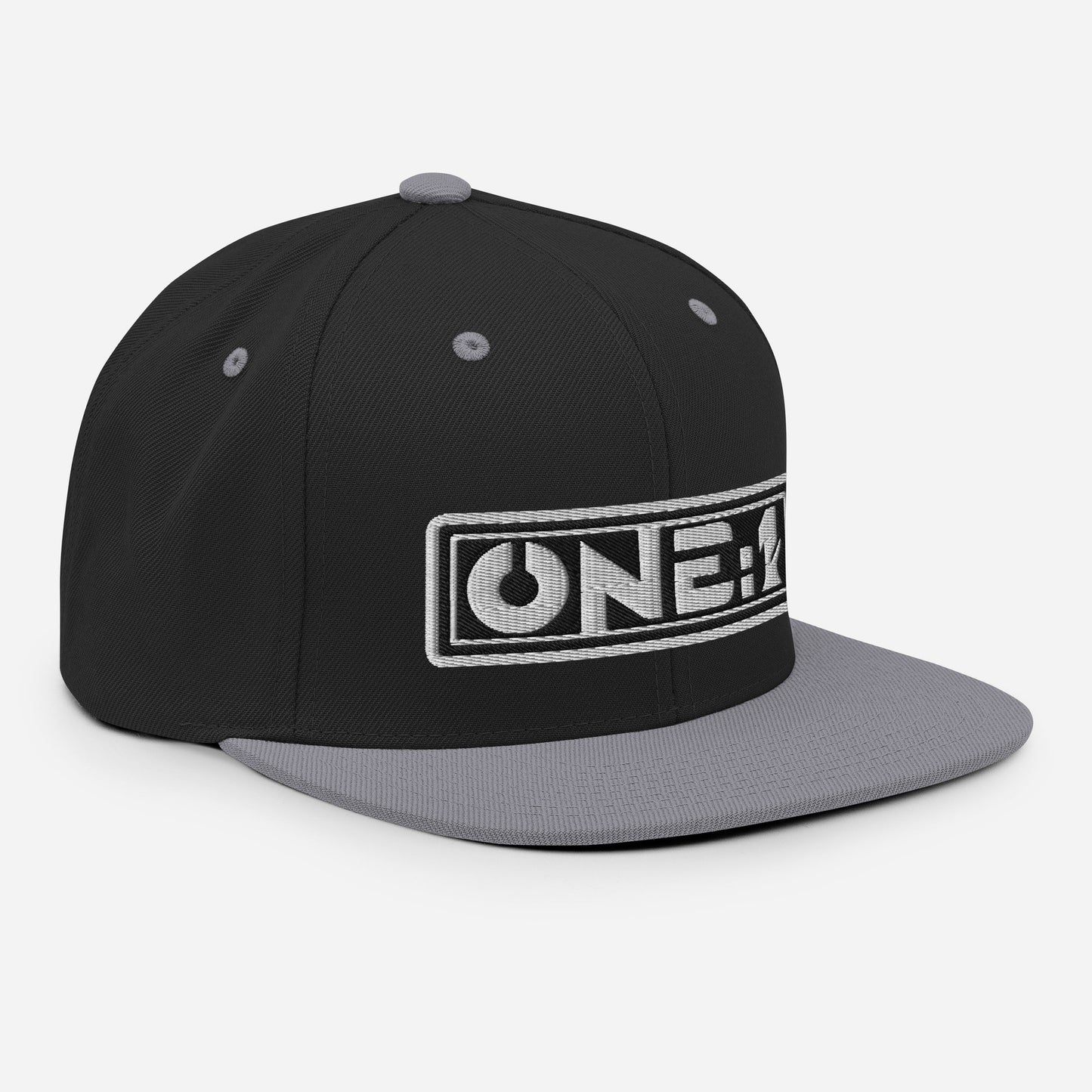 One:1 snapback cap