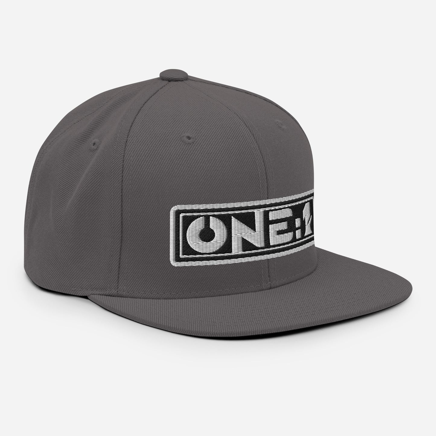 One:1 snapback cap