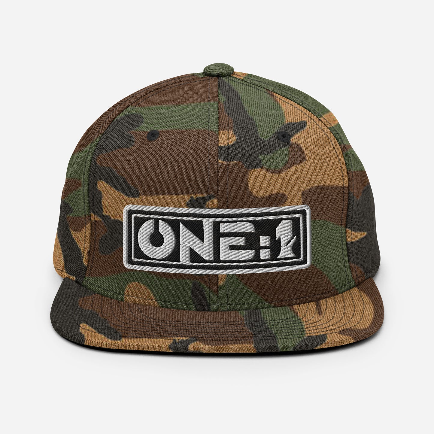 One:1 snapback cap