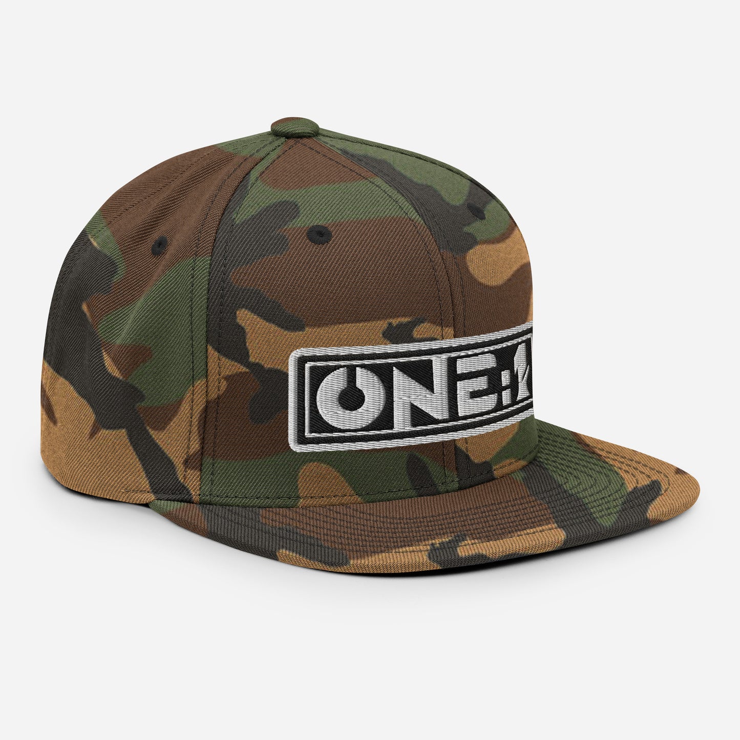 One:1 snapback cap