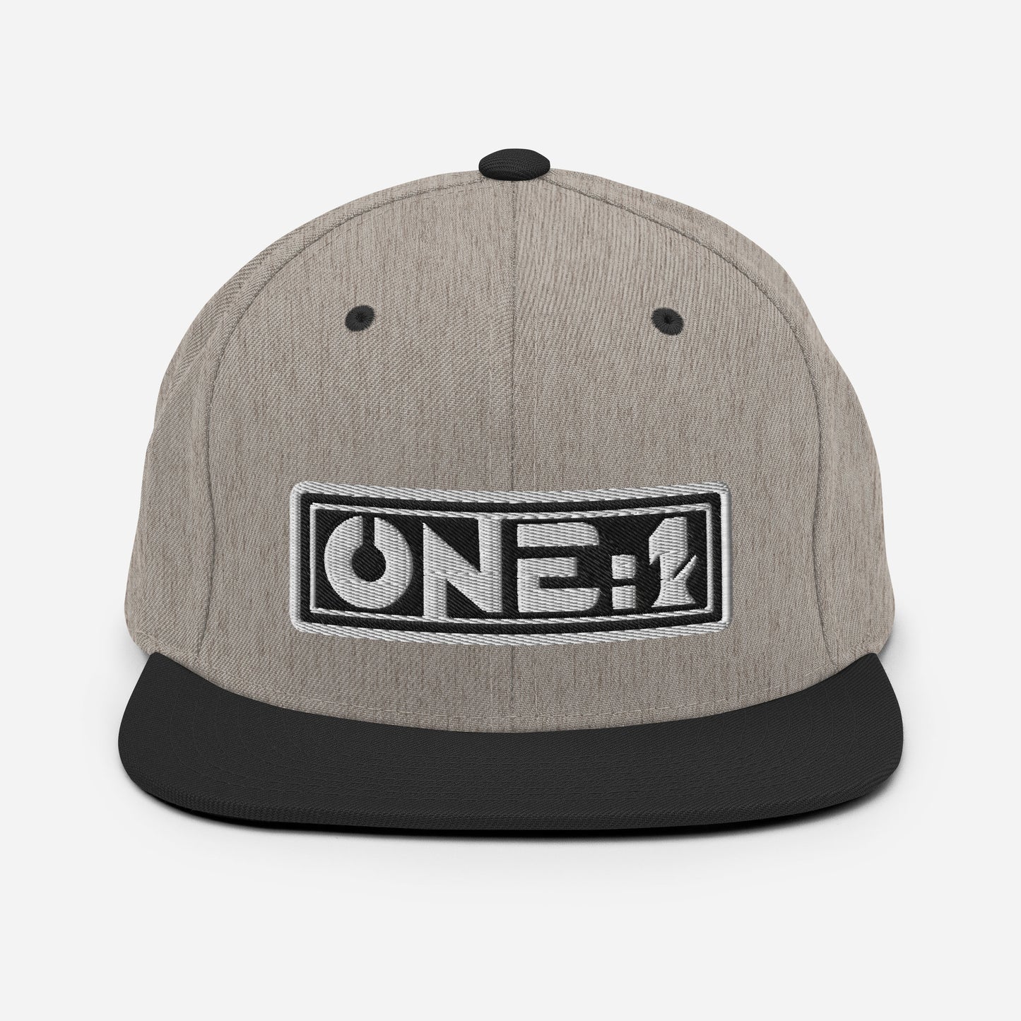 One:1 snapback cap