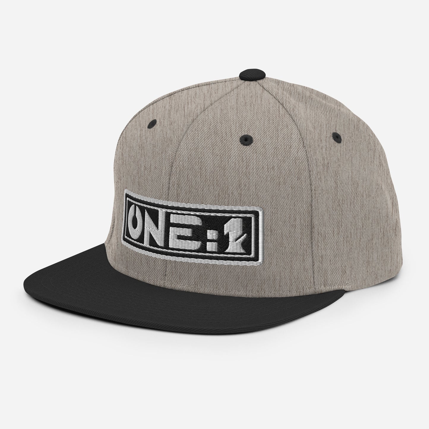 One:1 snapback cap