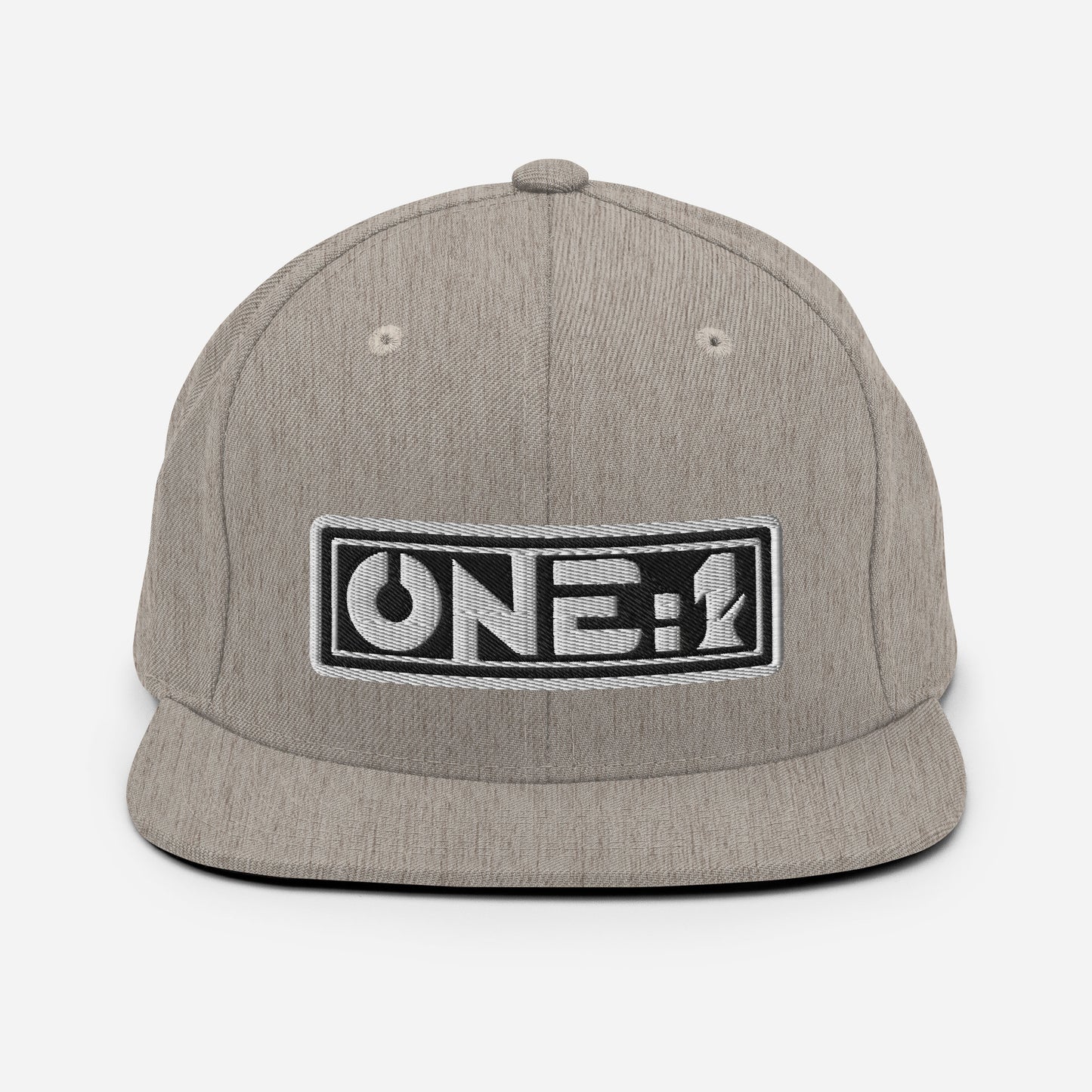 One:1 snapback cap