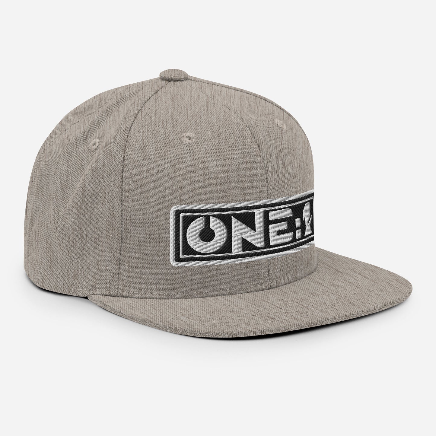 One:1 snapback cap