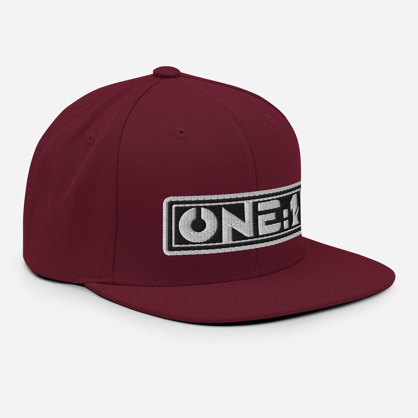 One:1 snapback cap