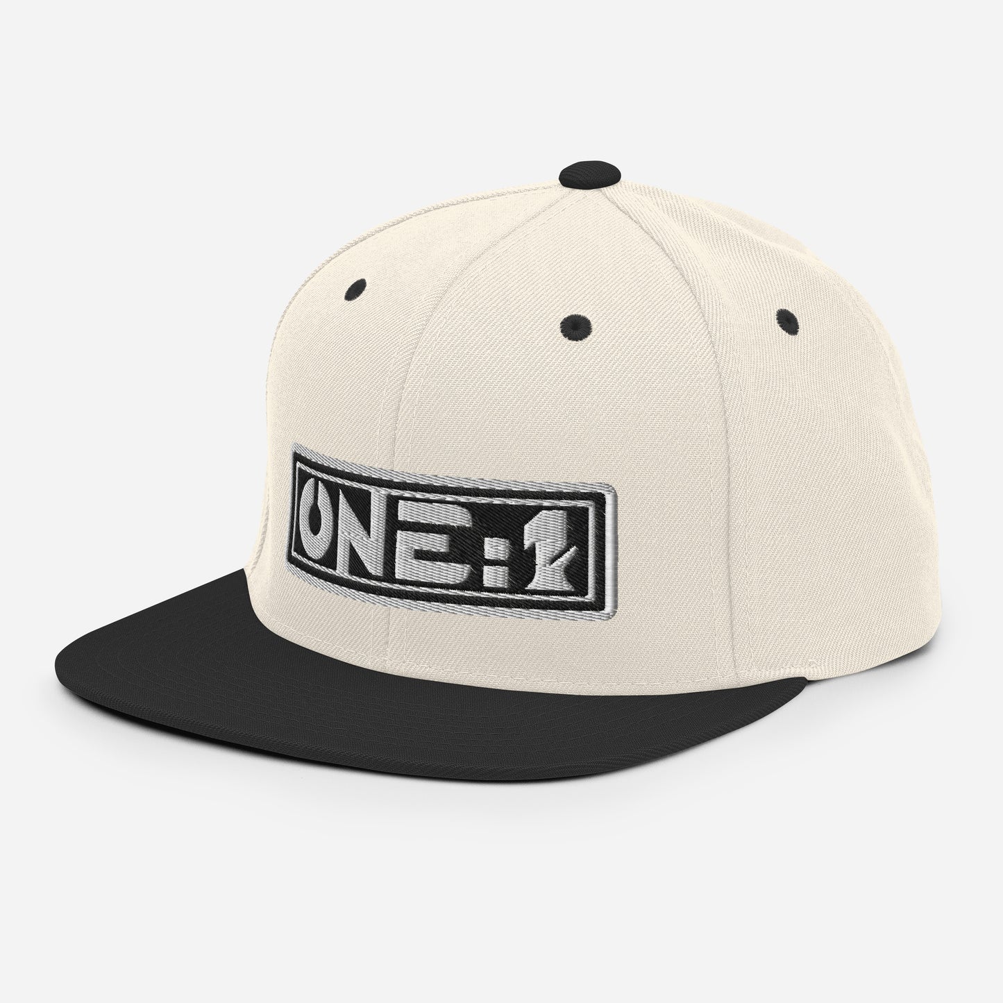 One:1 snapback cap