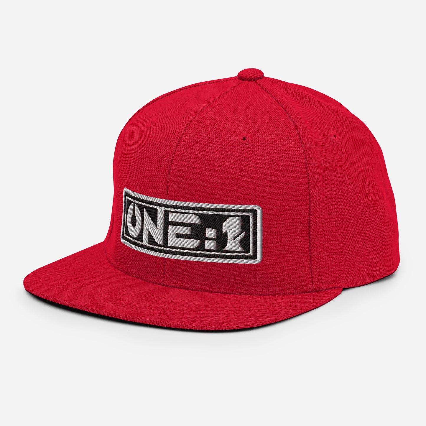 One:1 snapback cap