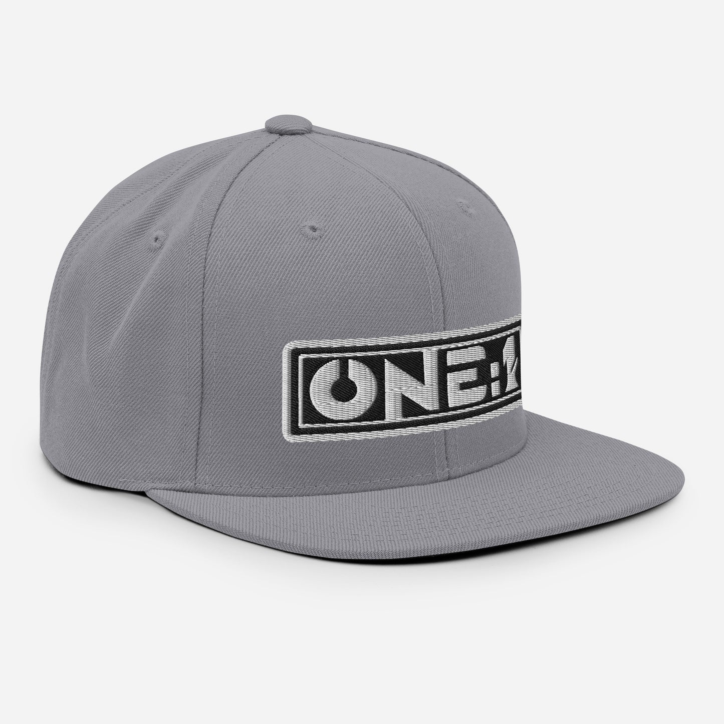 One:1 snapback cap