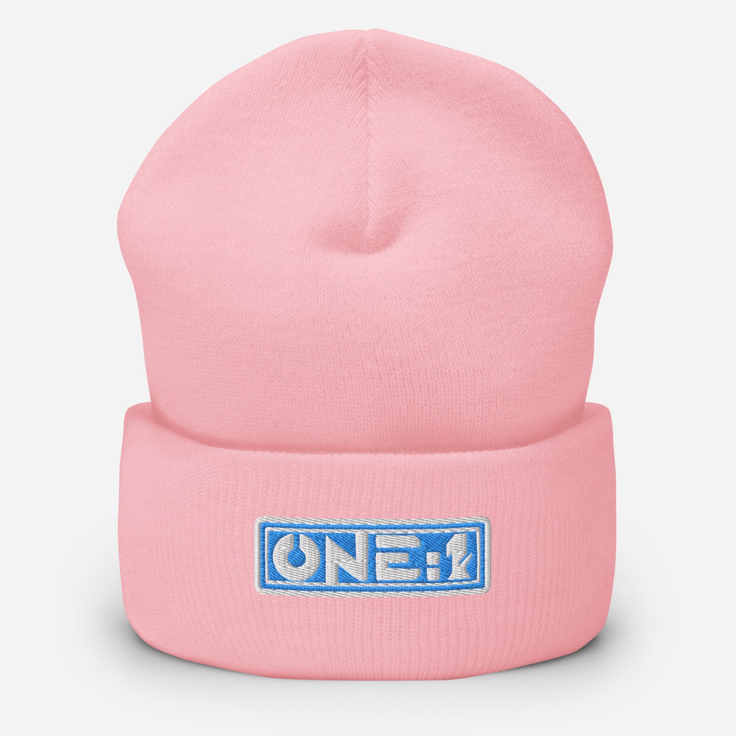 One:1 blue beanie