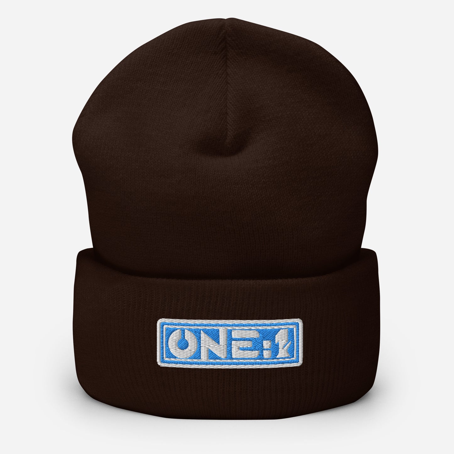 One:1 blue beanie