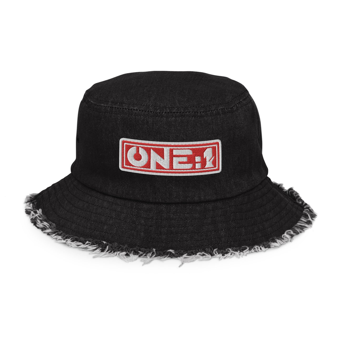 One:1 Distressed bucket hat