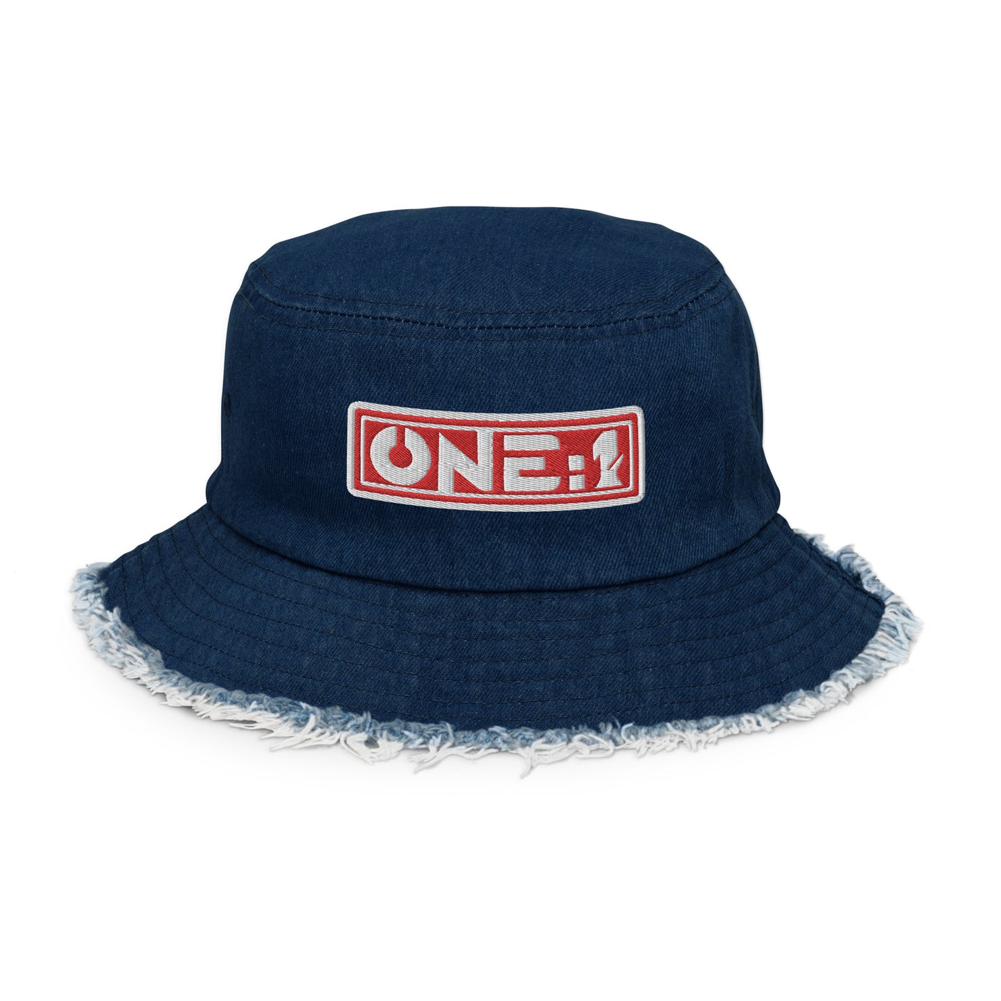 One:1 Distressed bucket hat