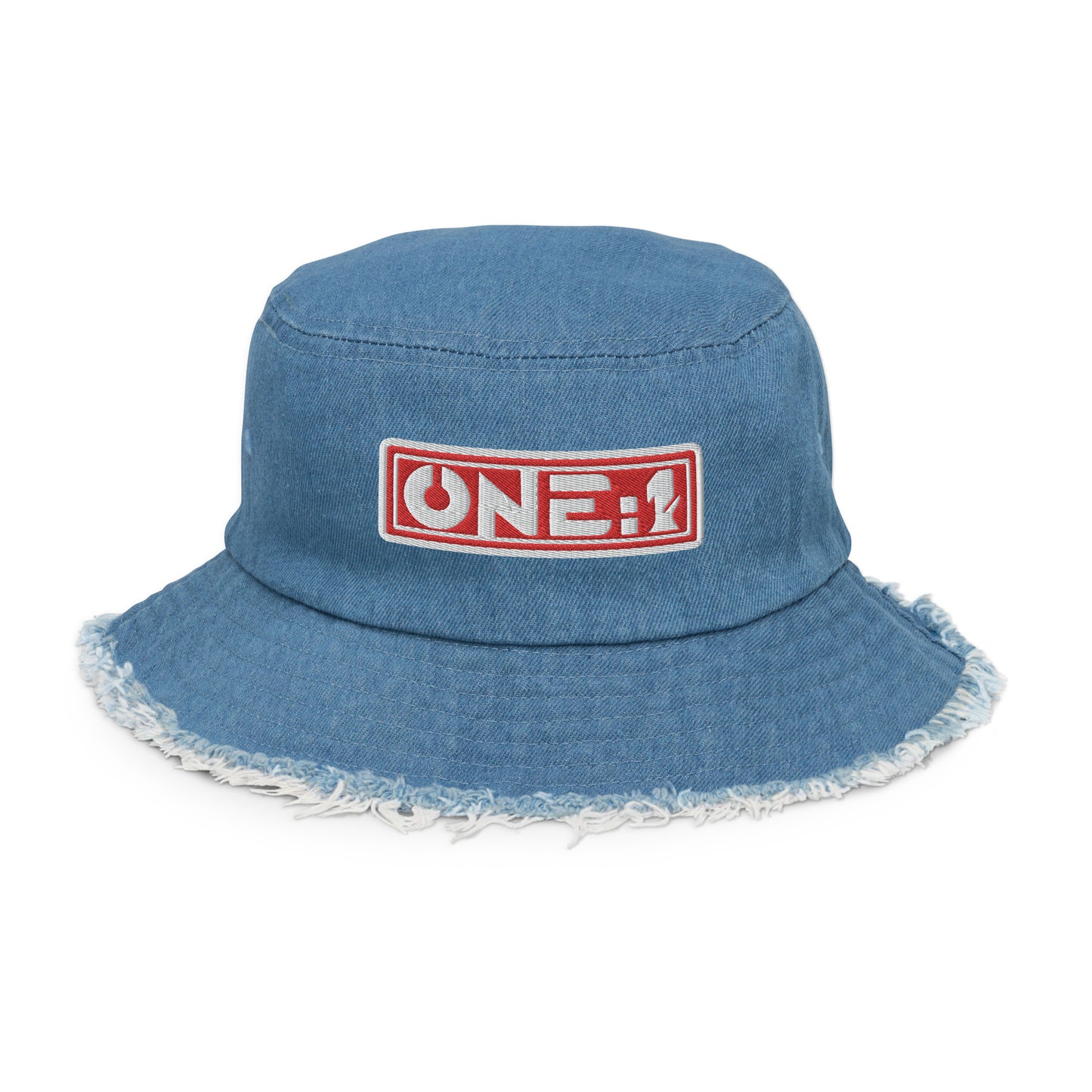 One:1 Distressed bucket hat