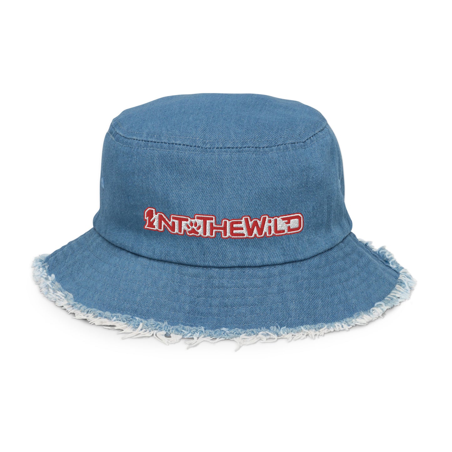 1ntothewild Distressed bucket hat