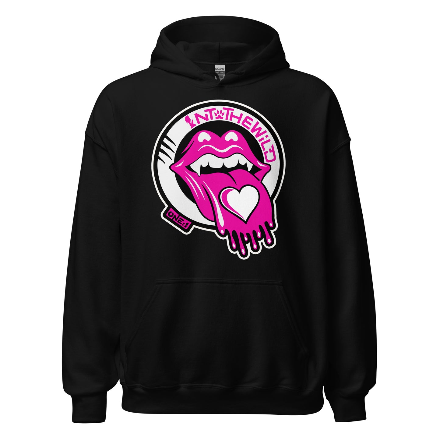 Vampy pink BIG hoodie