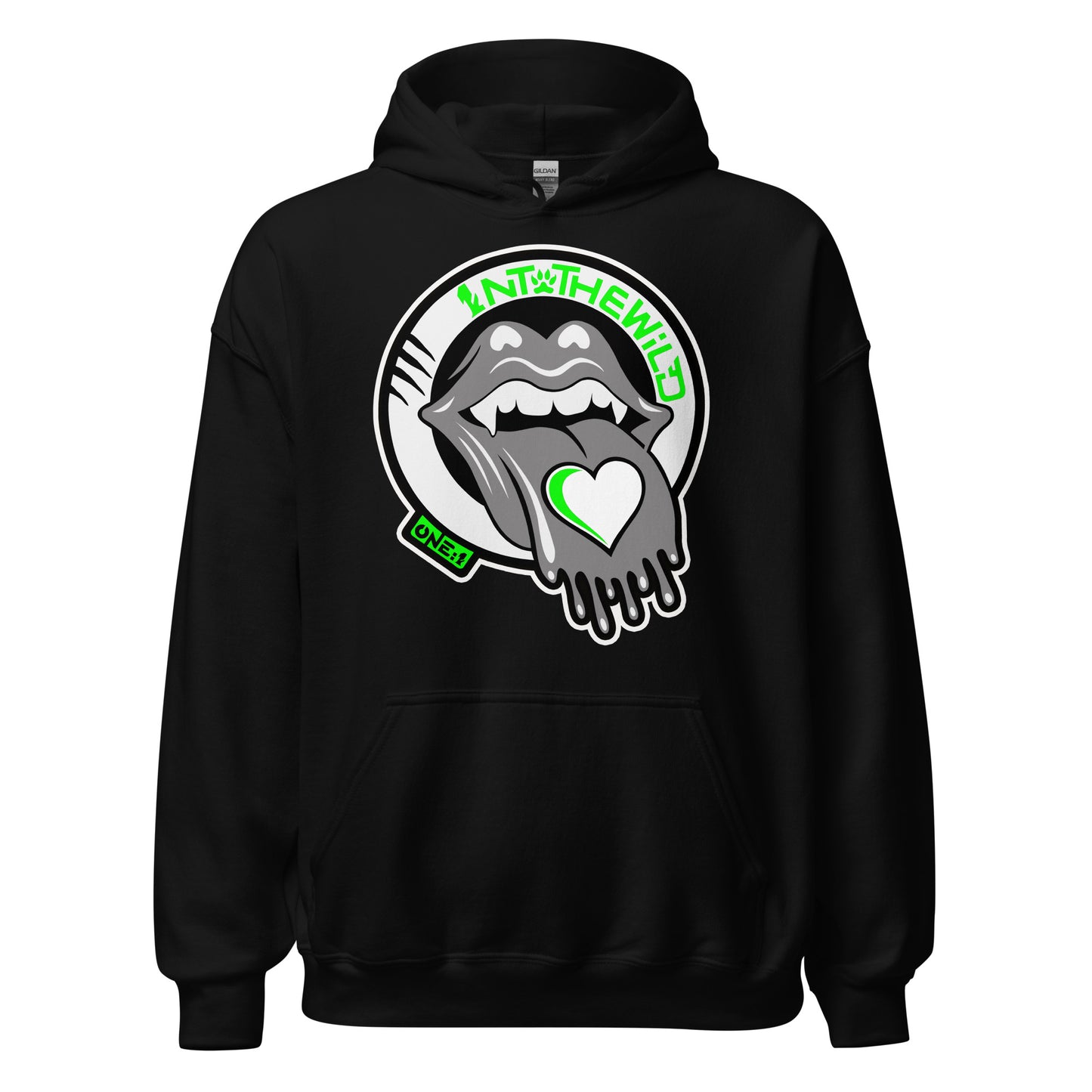 Vampy green BIG Hoodie