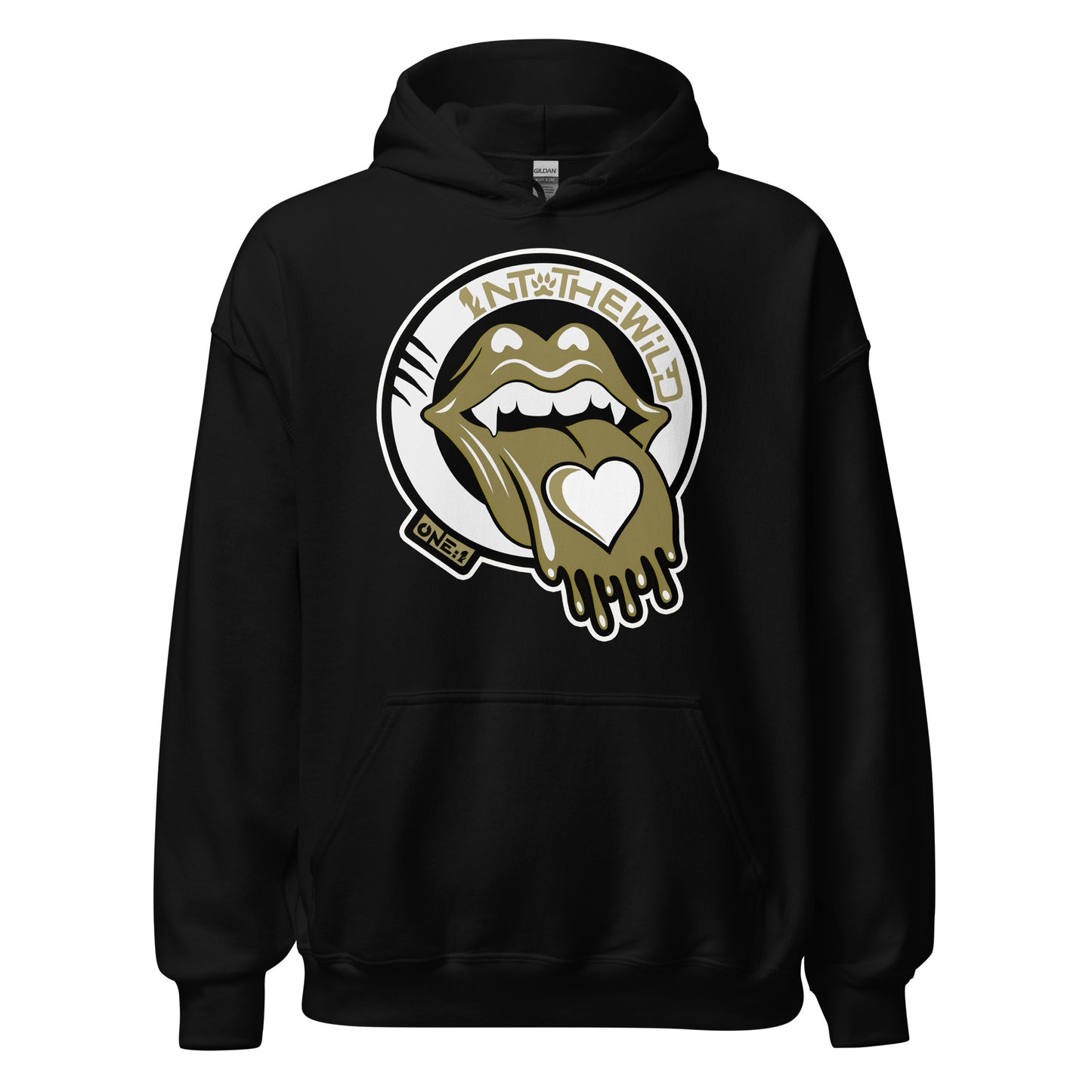 Vampy Love gold BIG Hoodie