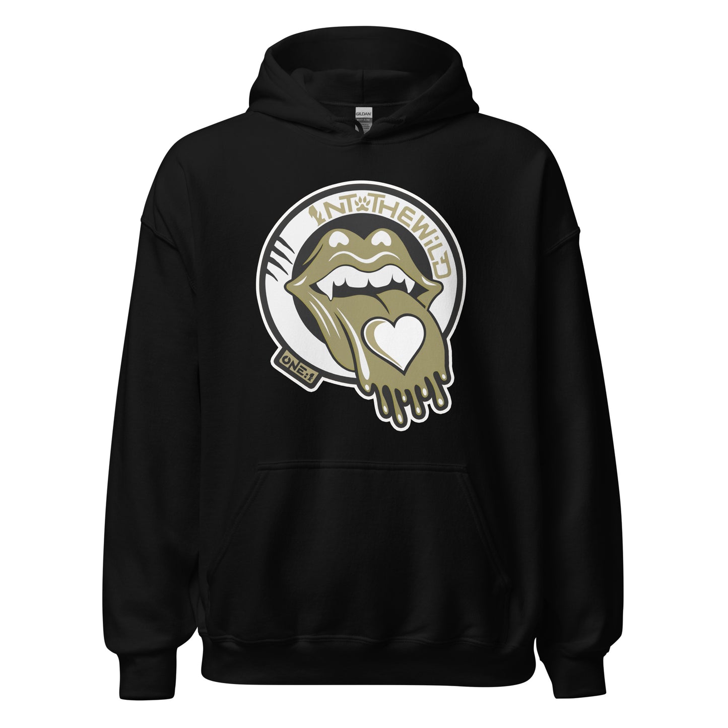 Vampy Love gold hoodie