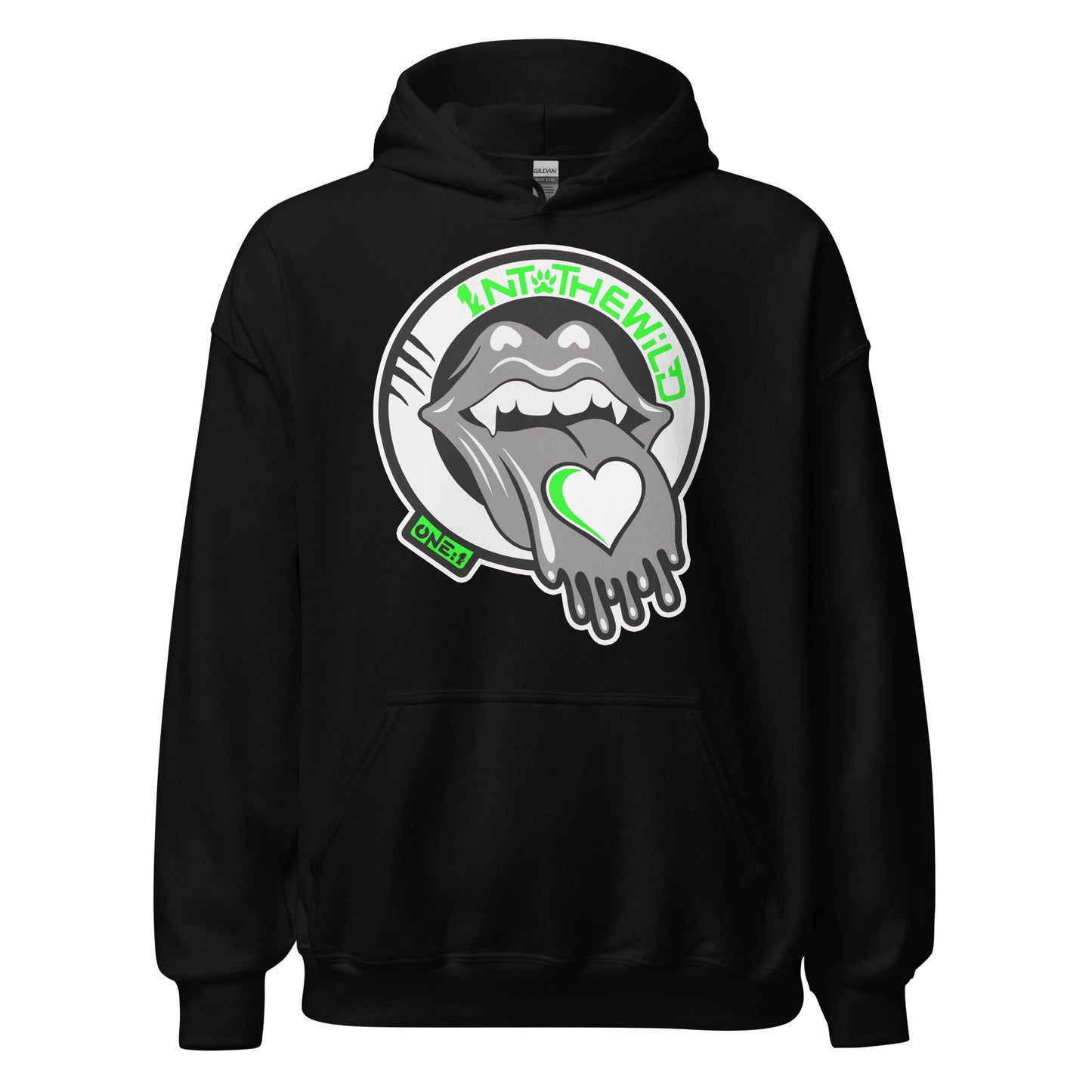 Vampy green BIG Hoodie