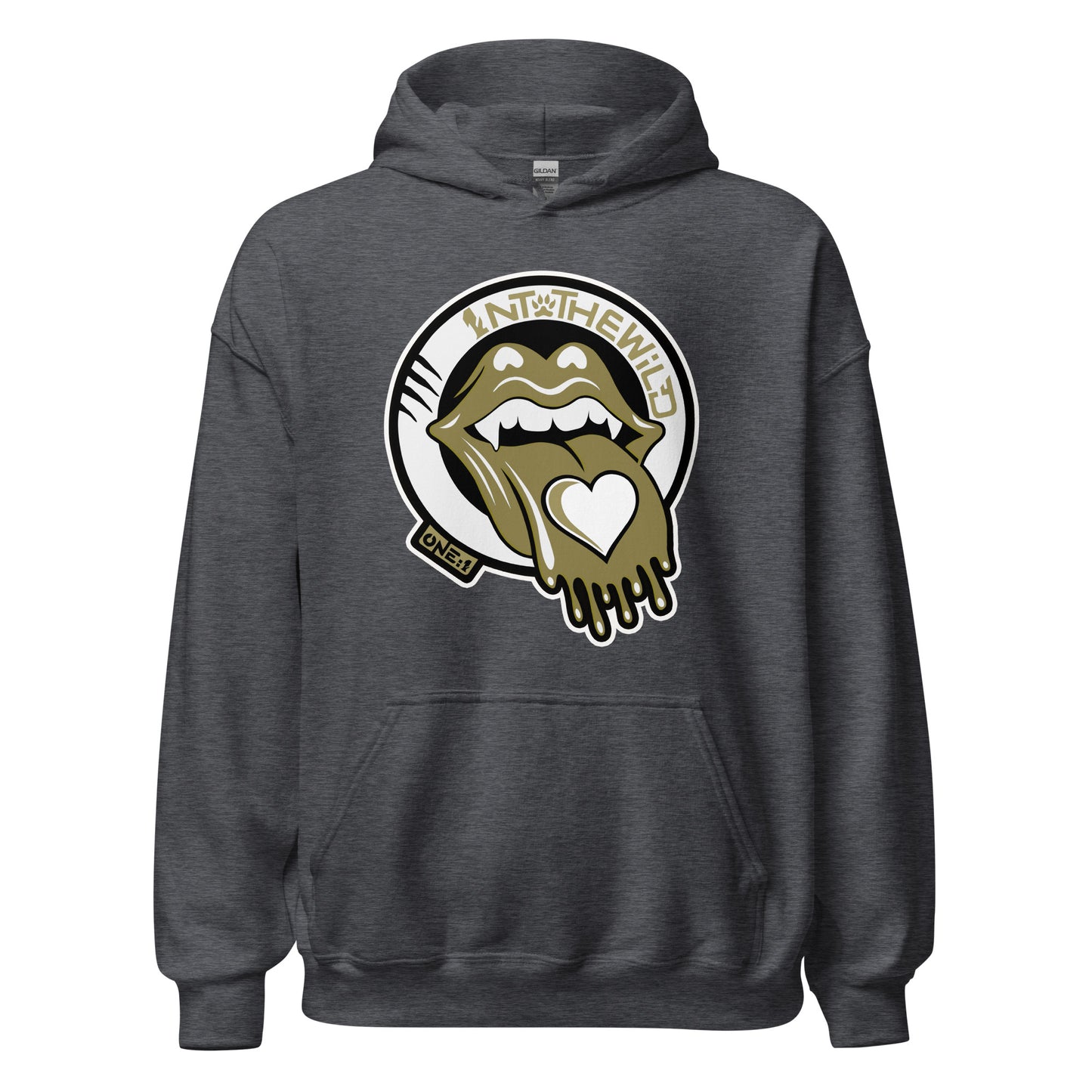 Vampy Love gold hoodie