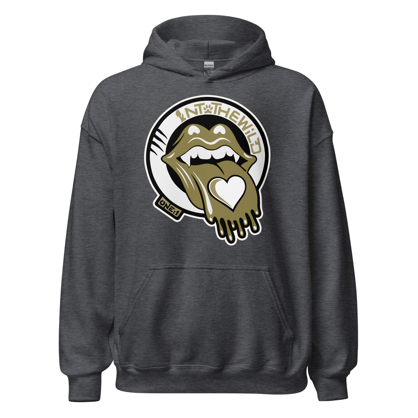 Vampy Love gold BIG Hoodie