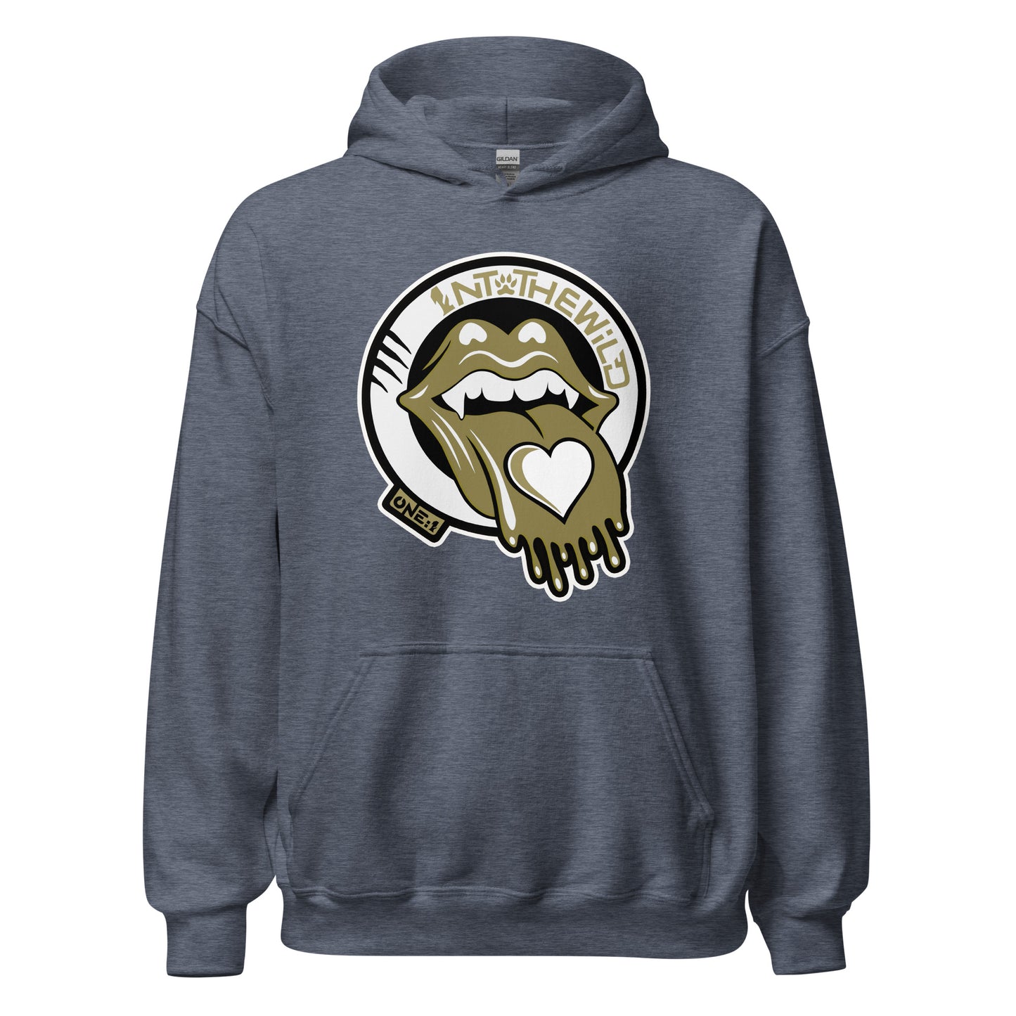 Vampy Love gold hoodie