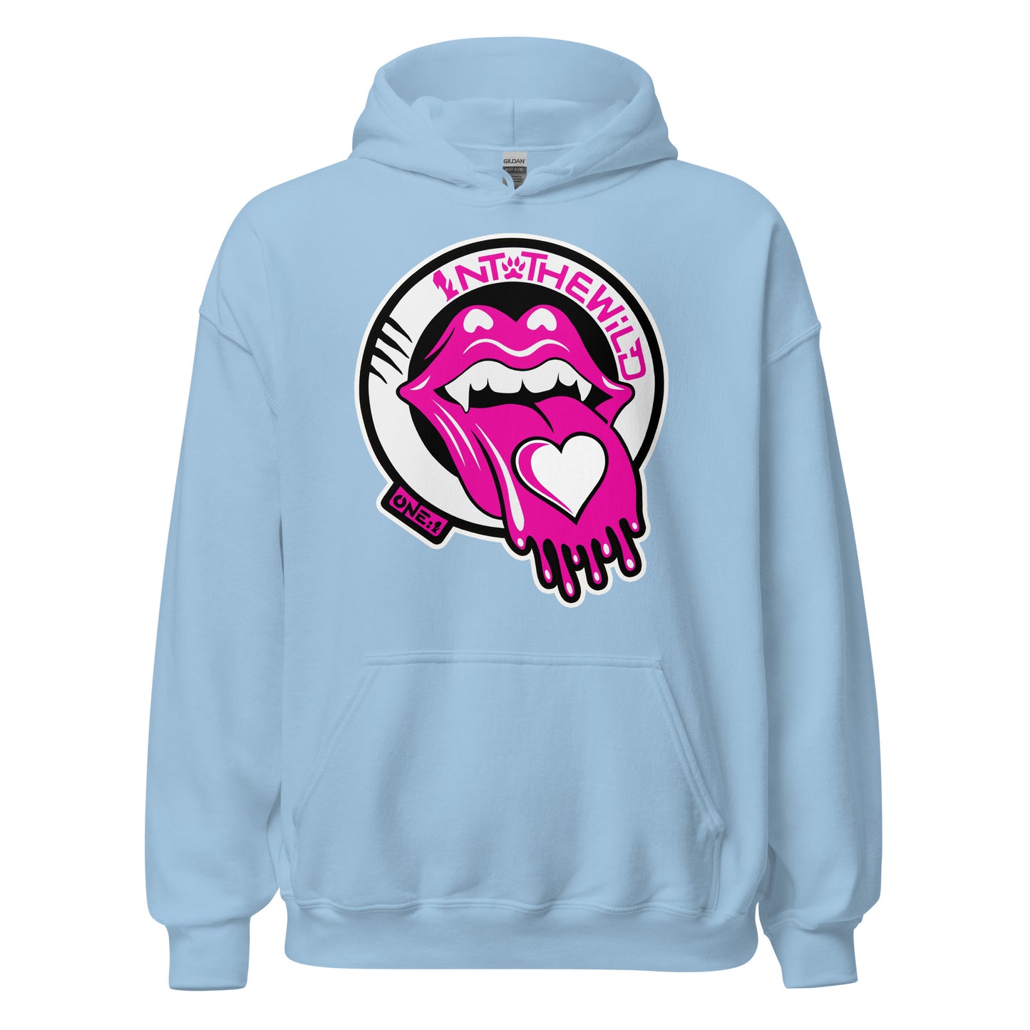 Vampy pink BIG hoodie