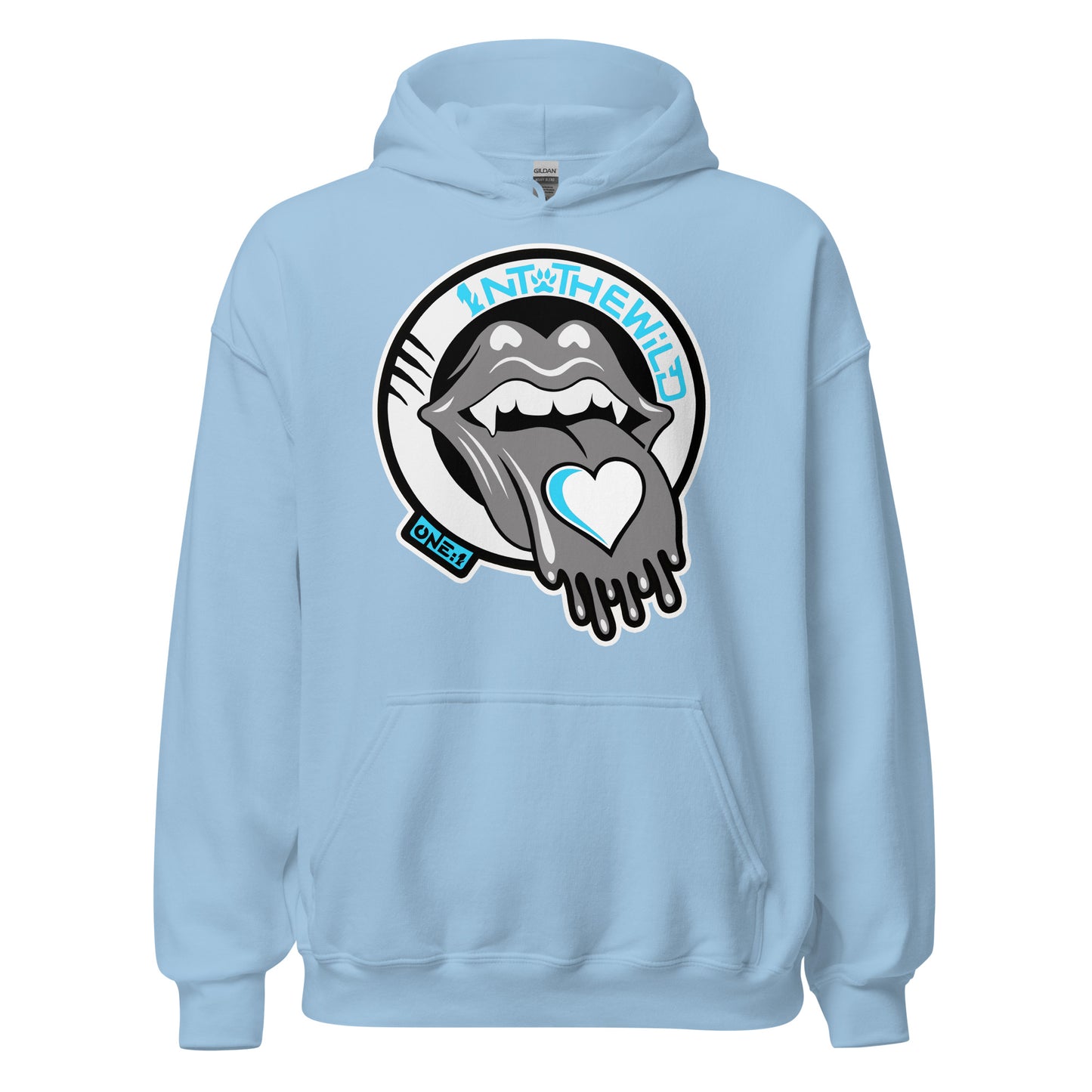 Vampy blue BIG Hoodie