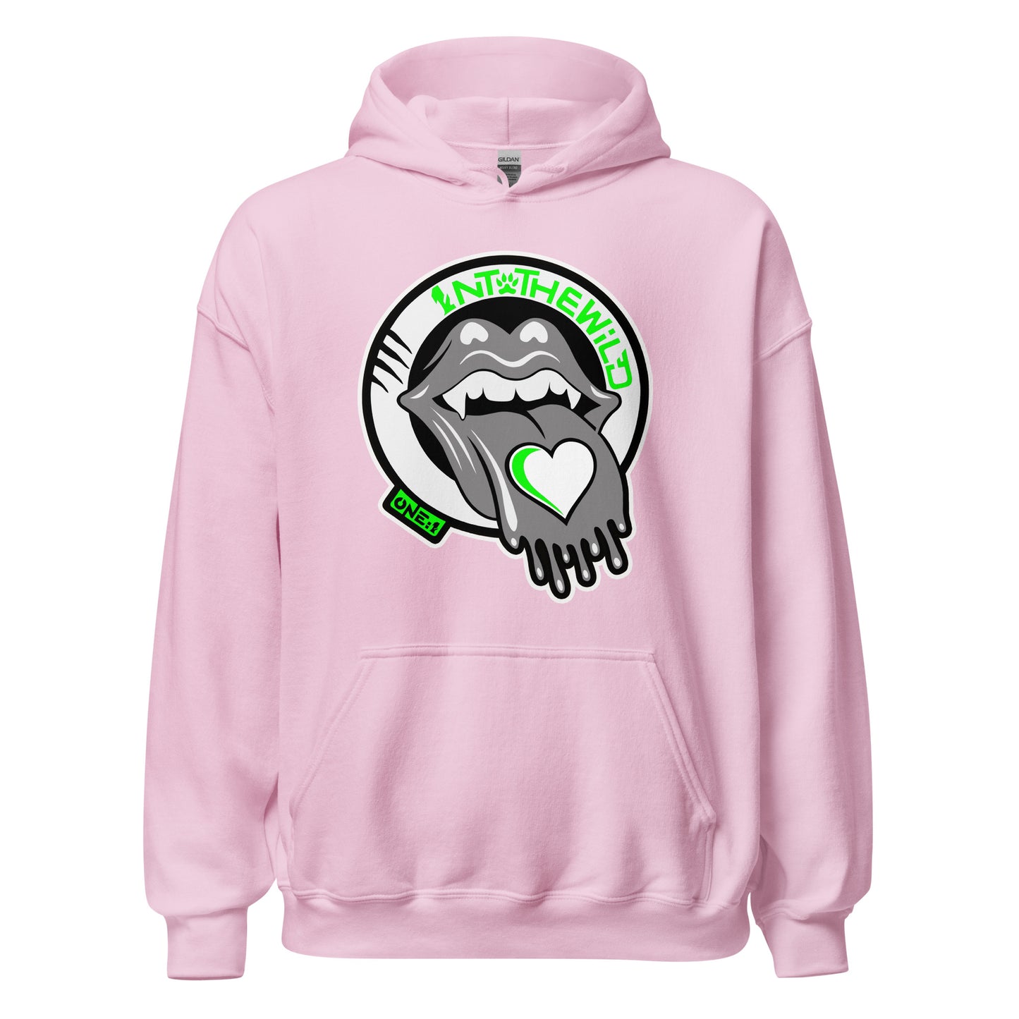 Vampy Love green hoodie