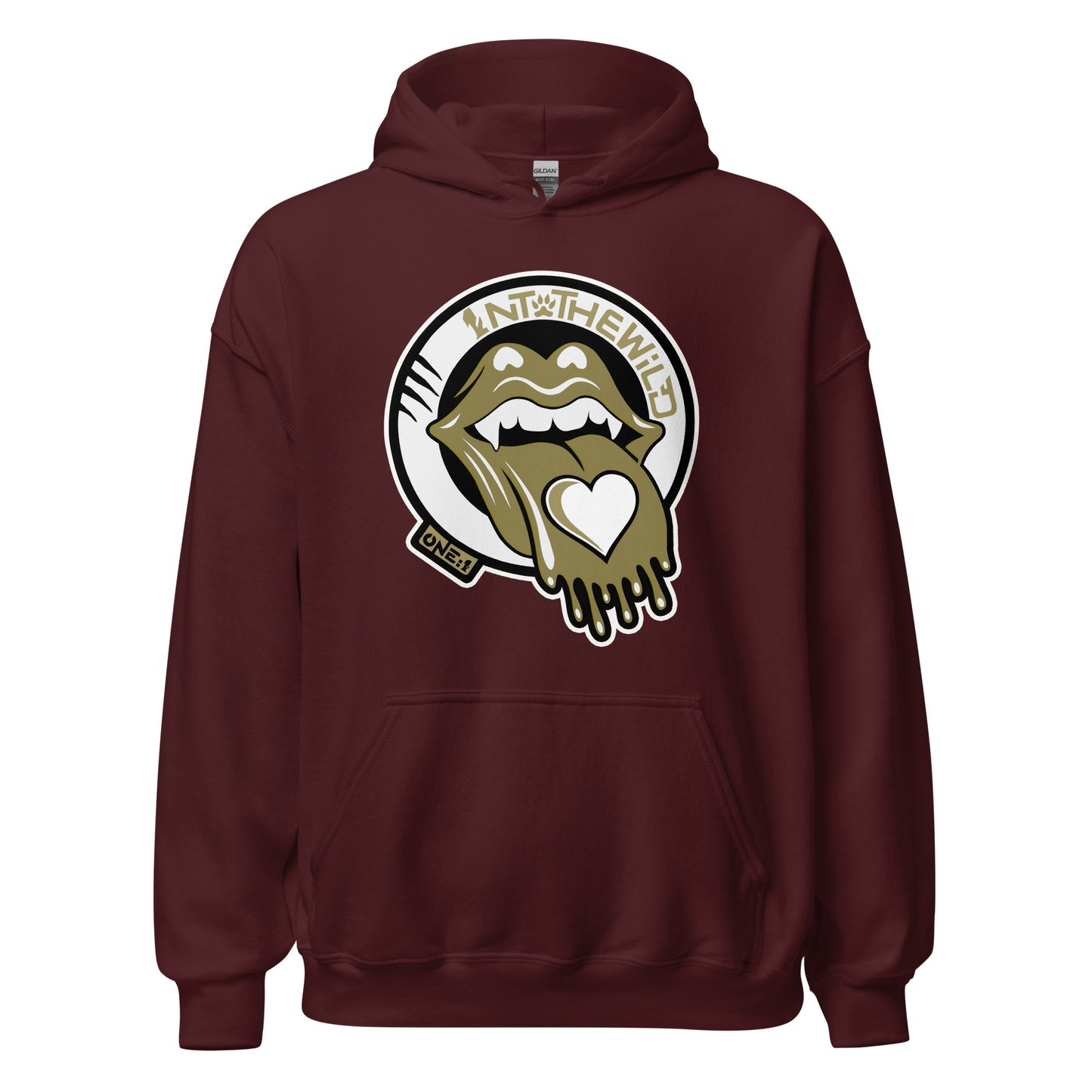 Vampy Love gold hoodie