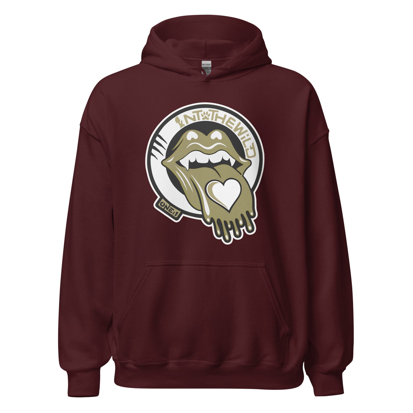 Vampy Love gold hoodie