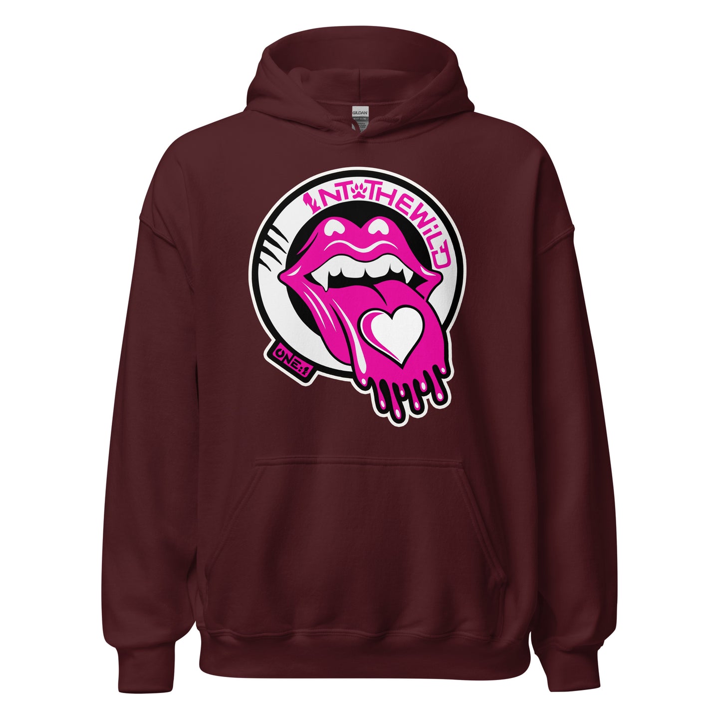 Vampy Love pink hoodie