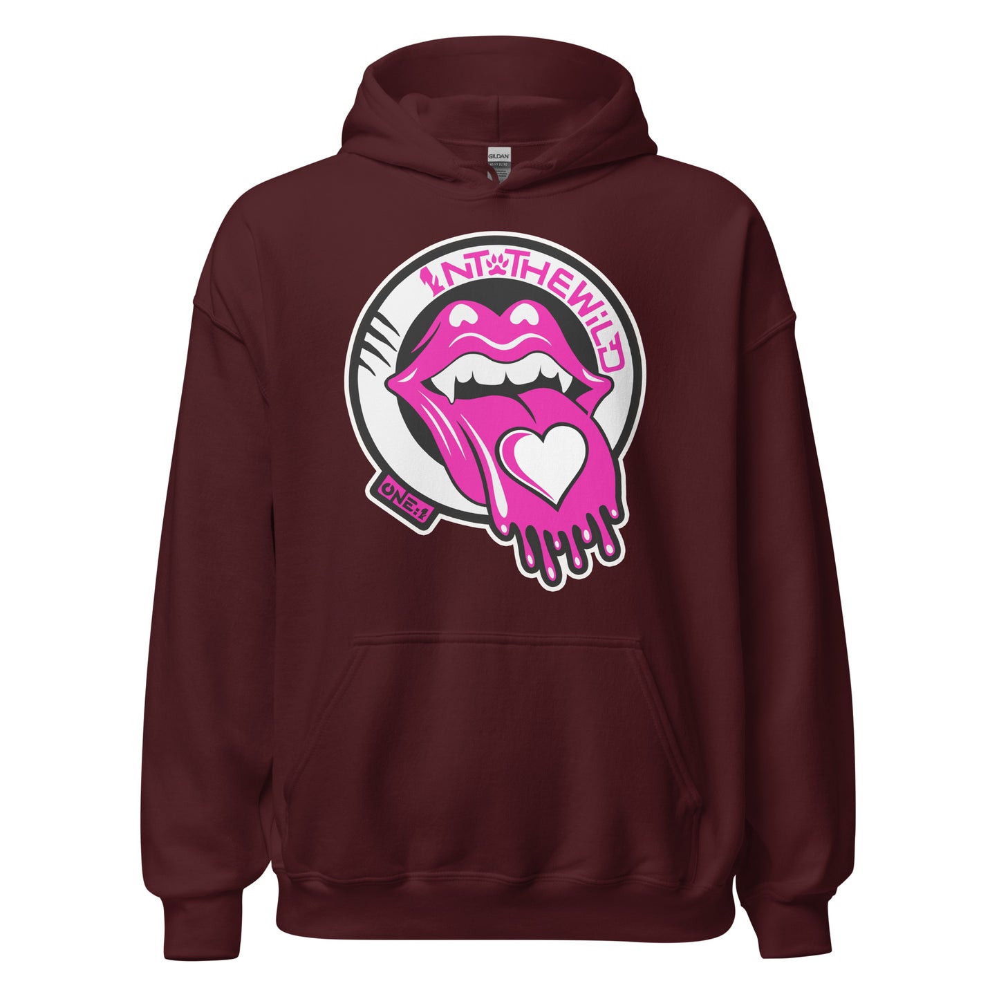 Vampy Love pink hoodie