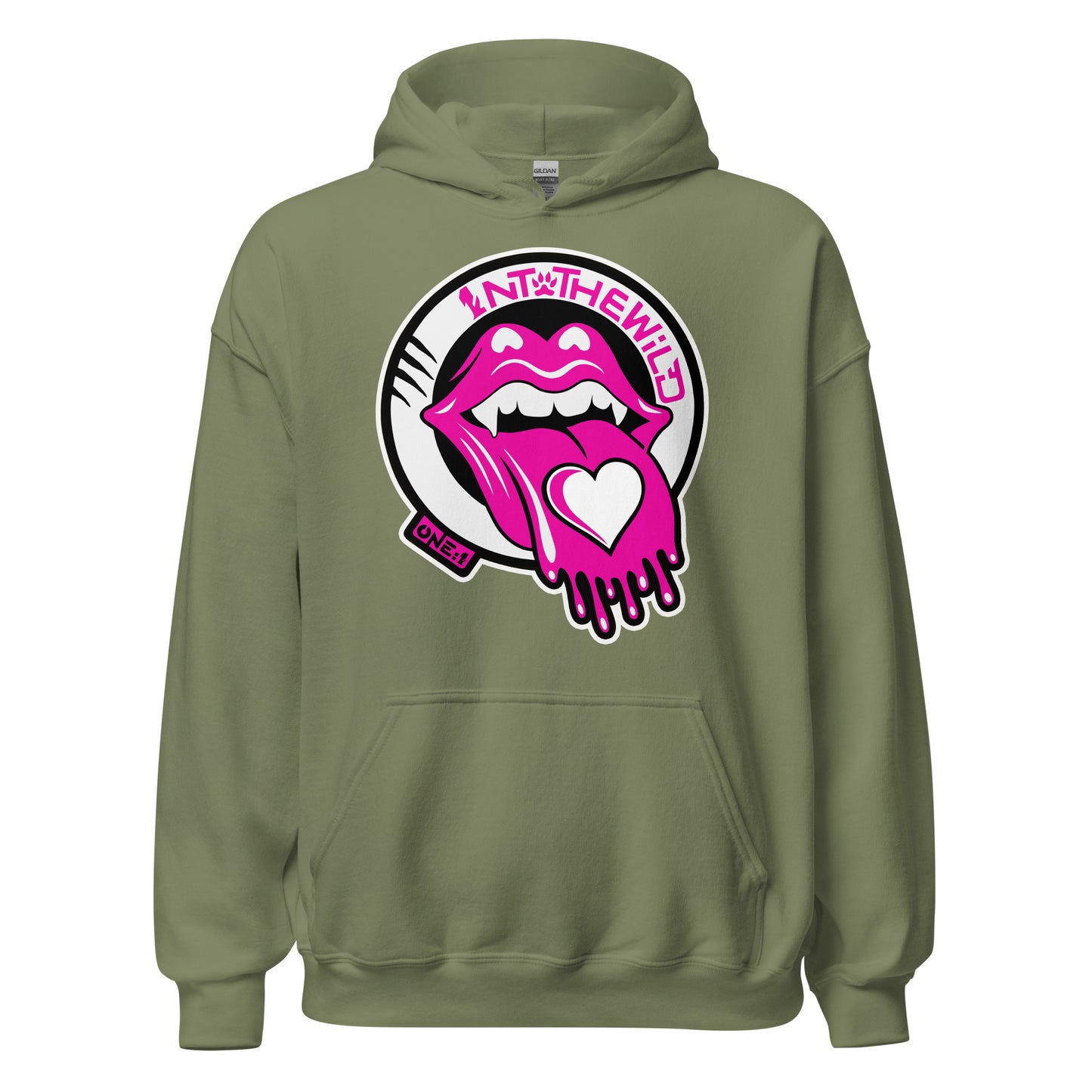 Vampy pink BIG hoodie