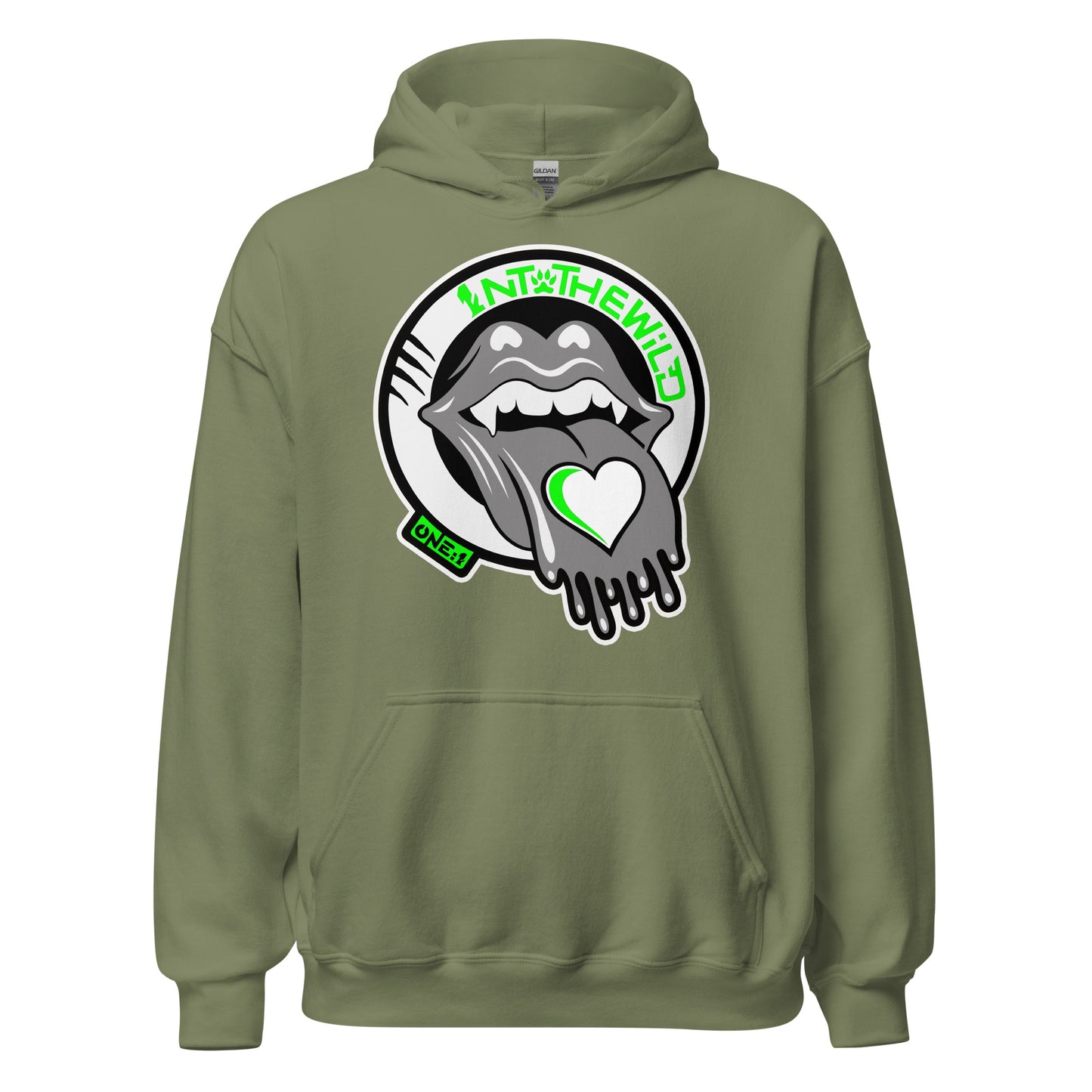 Vampy green BIG Hoodie