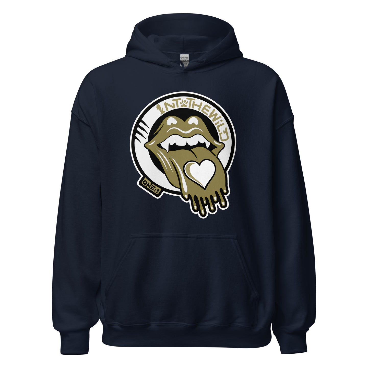 Vampy Love gold hoodie