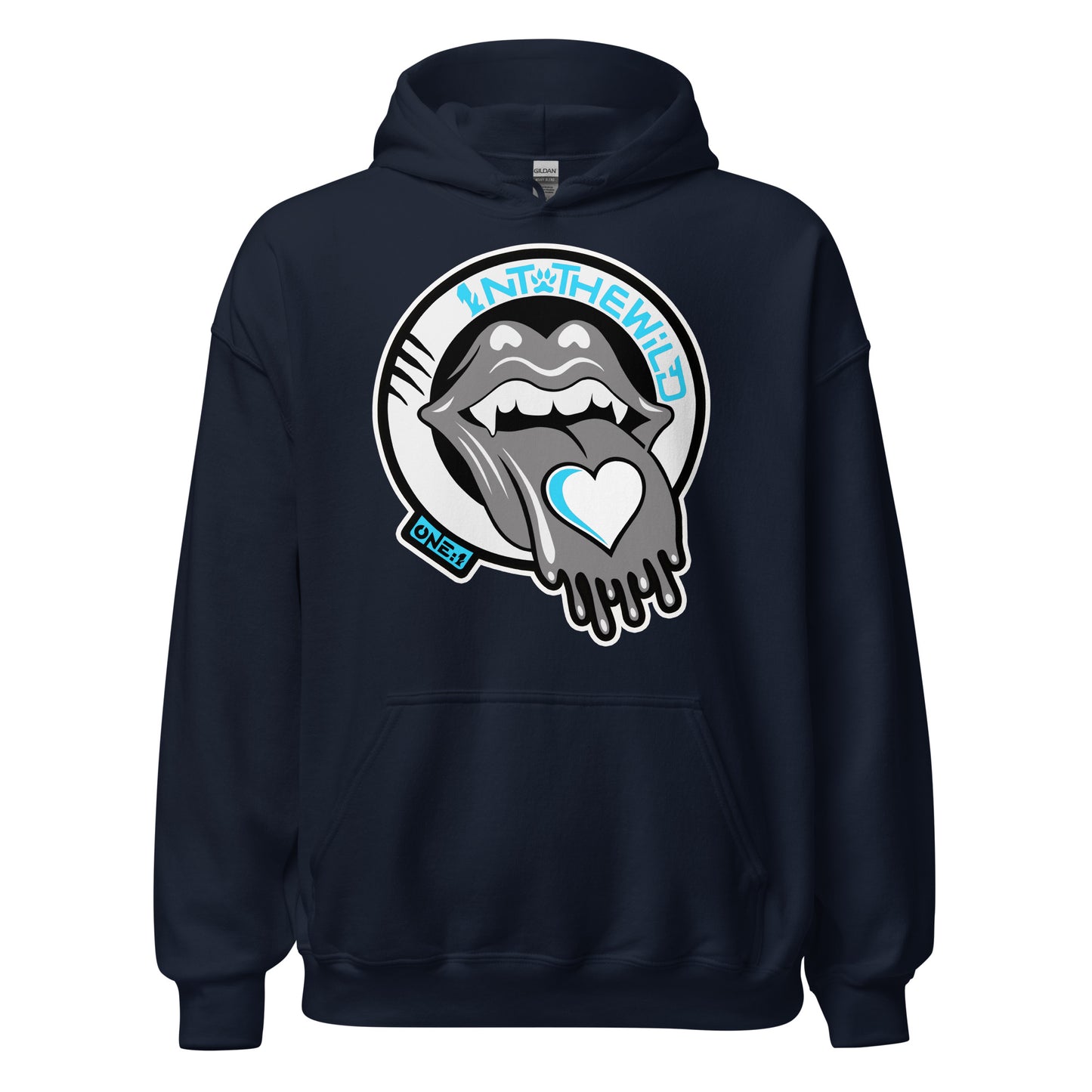 Vampy blue BIG Hoodie