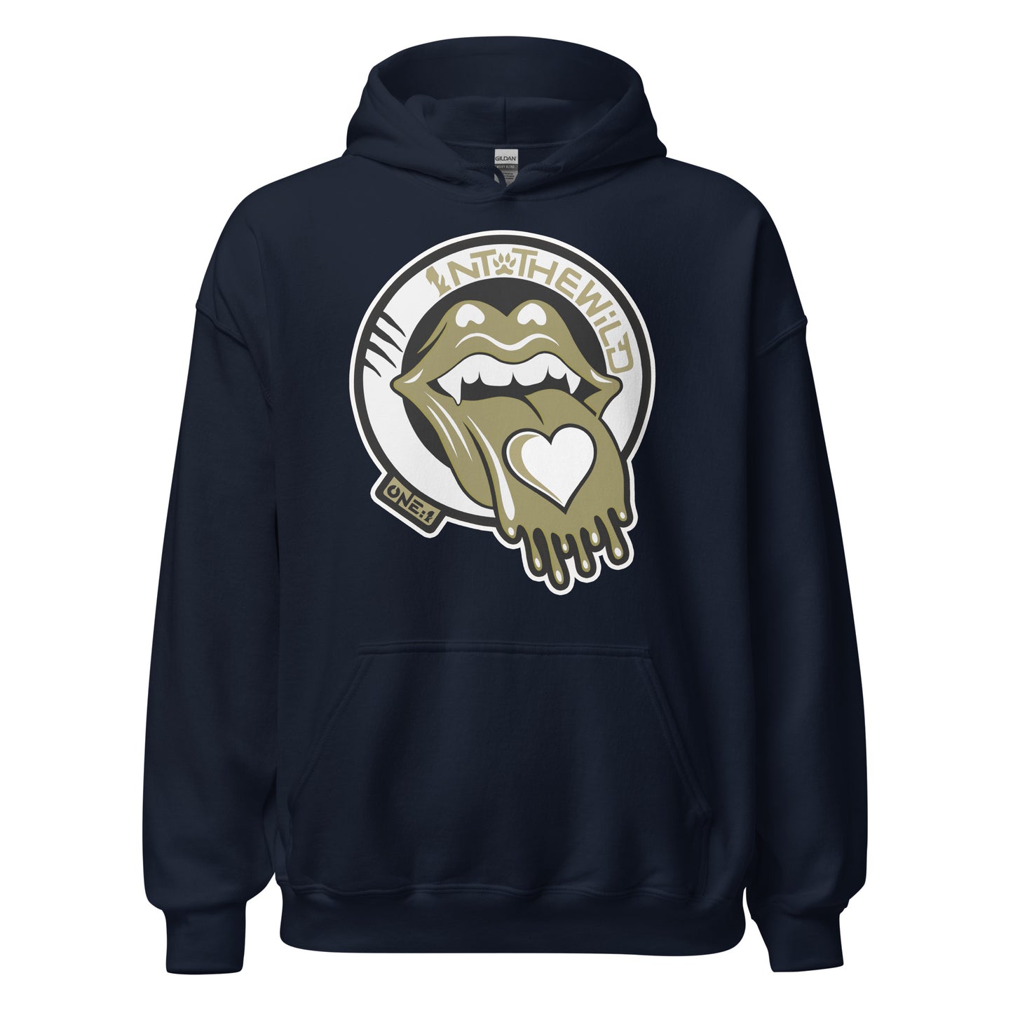 Vampy Love gold BIG Hoodie